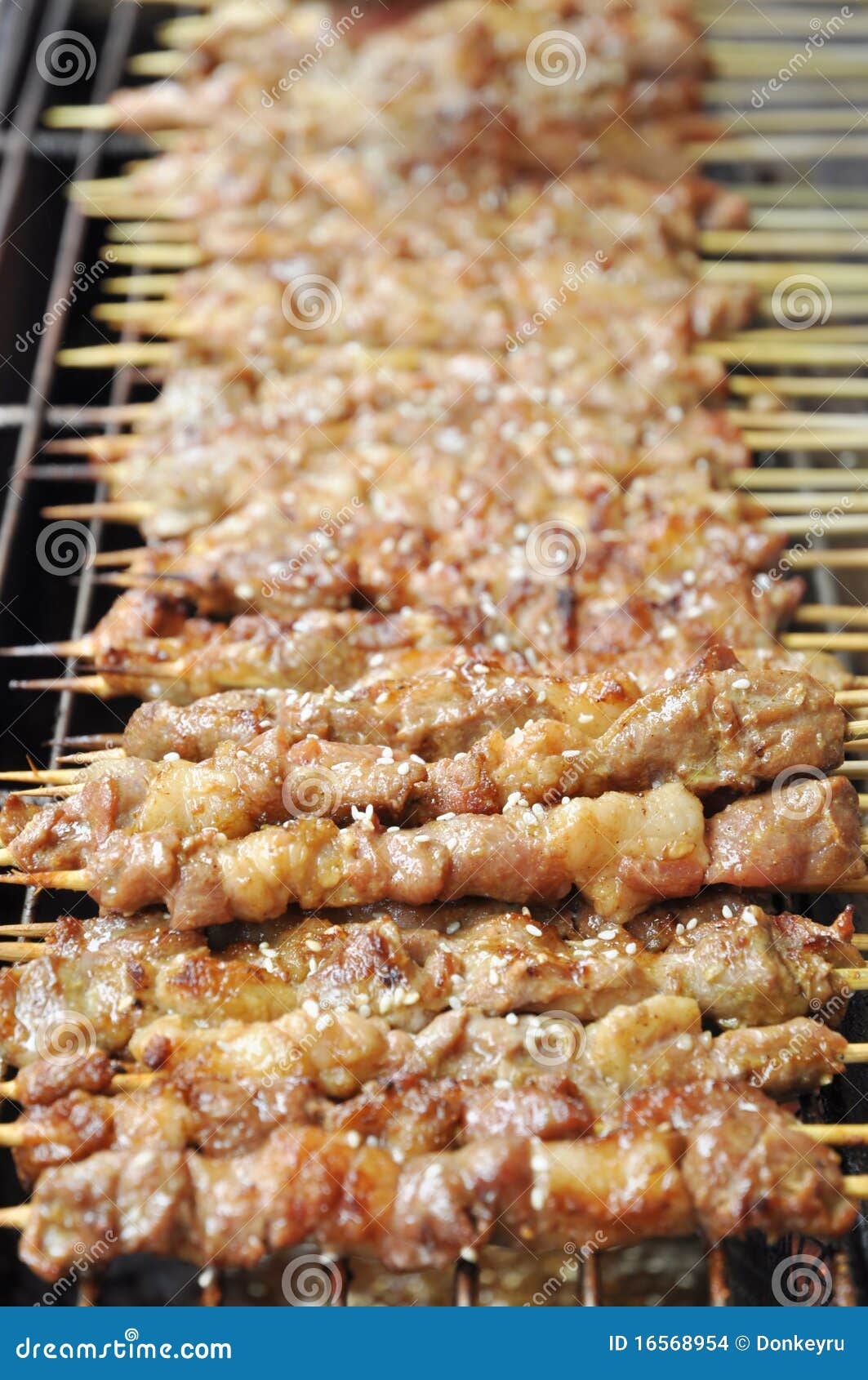 barbecue on skewer