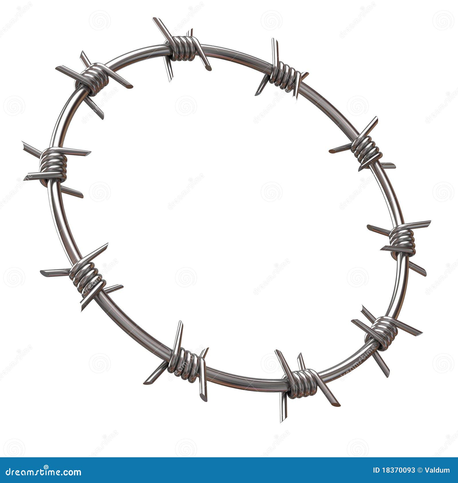 Barbed Wire Circle Png Clipart