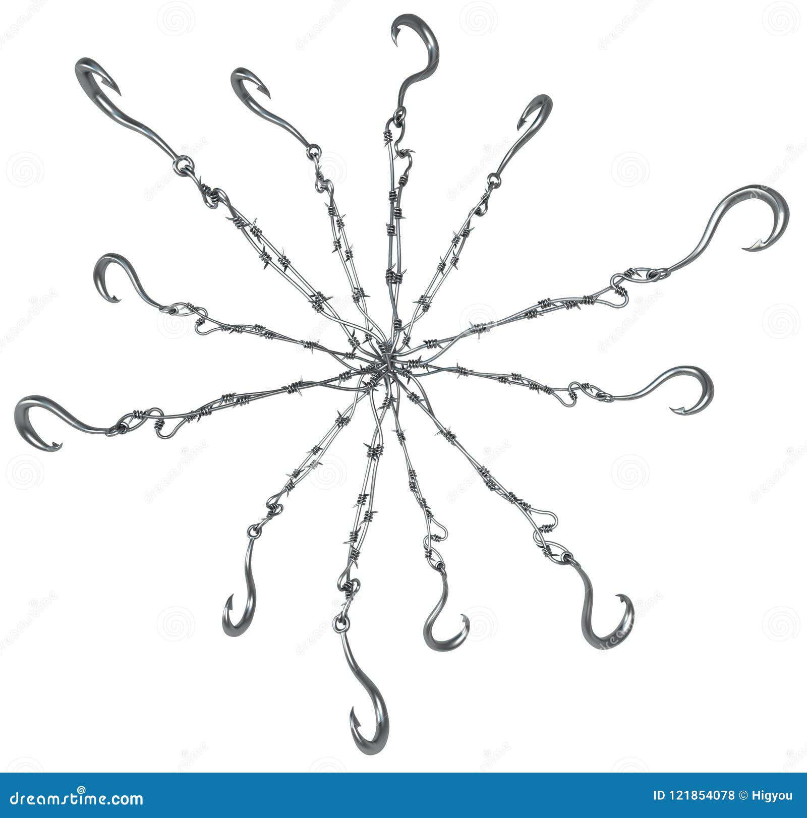 https://thumbs.dreamstime.com/z/barbed-wire-hooks-spread-barbed-wire-hooks-grey-metal-d-illustration-isolated-horizontal-over-white-121854078.jpg