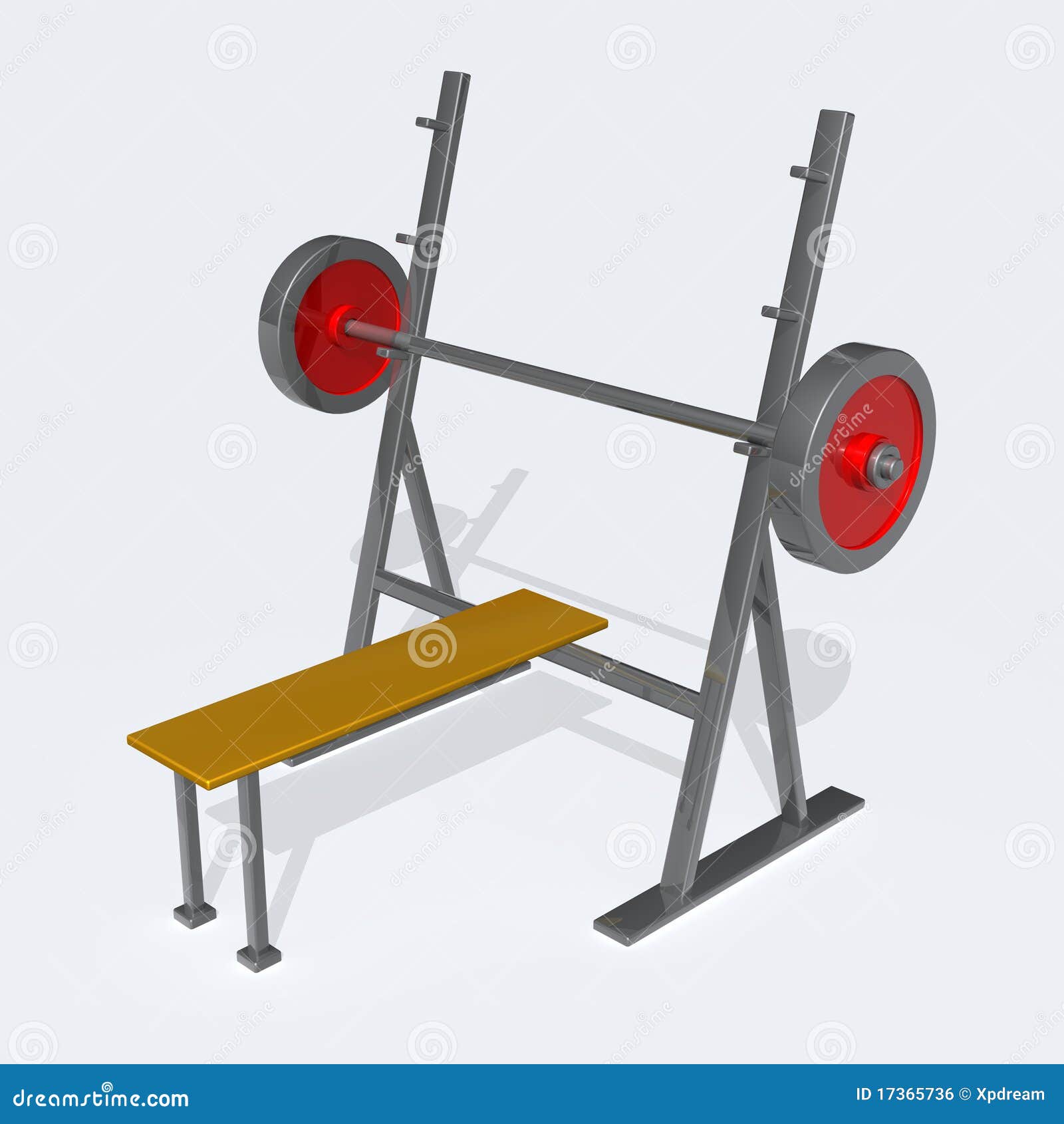 Barbell stock illustration. Illustration of sport, weightlifter 17365736