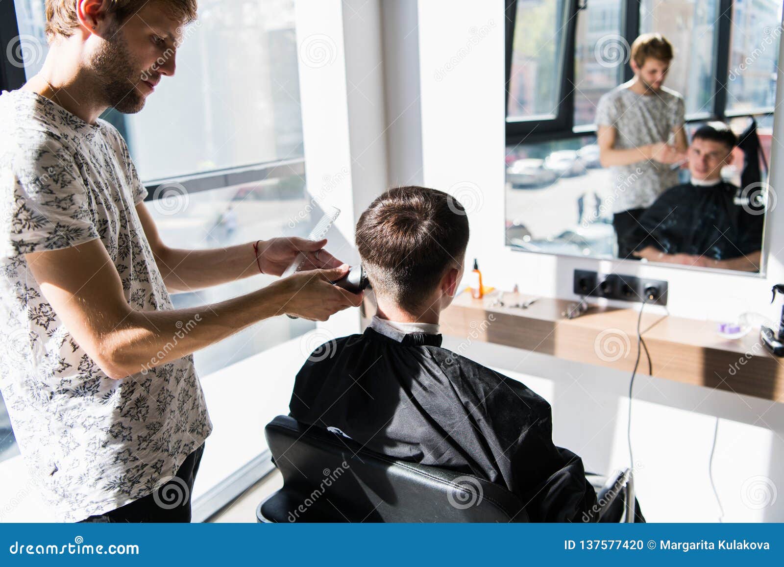 barber shop electric razor