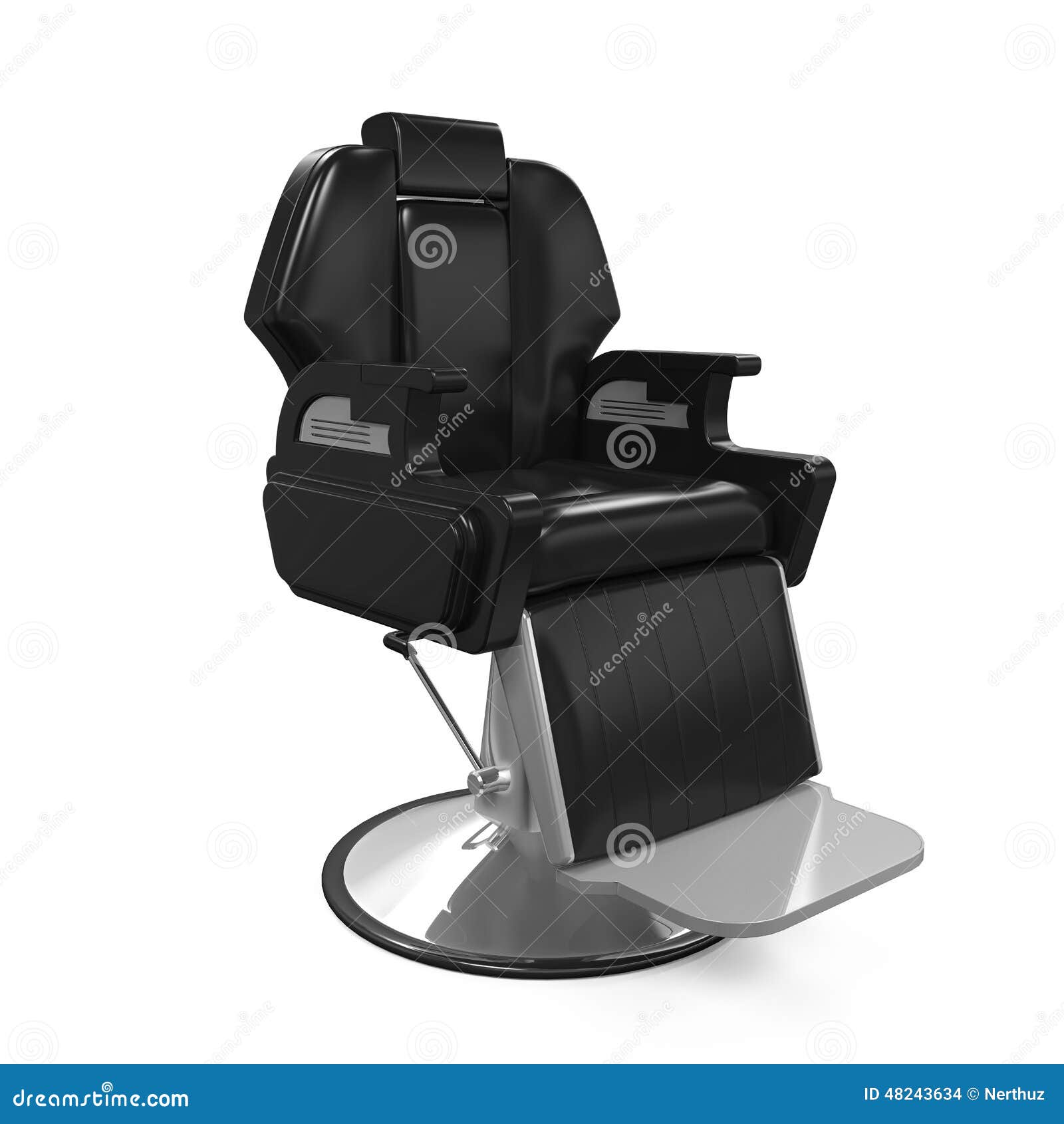 Barber Chair Isolated stock illustration. Illustration of clean 48243634