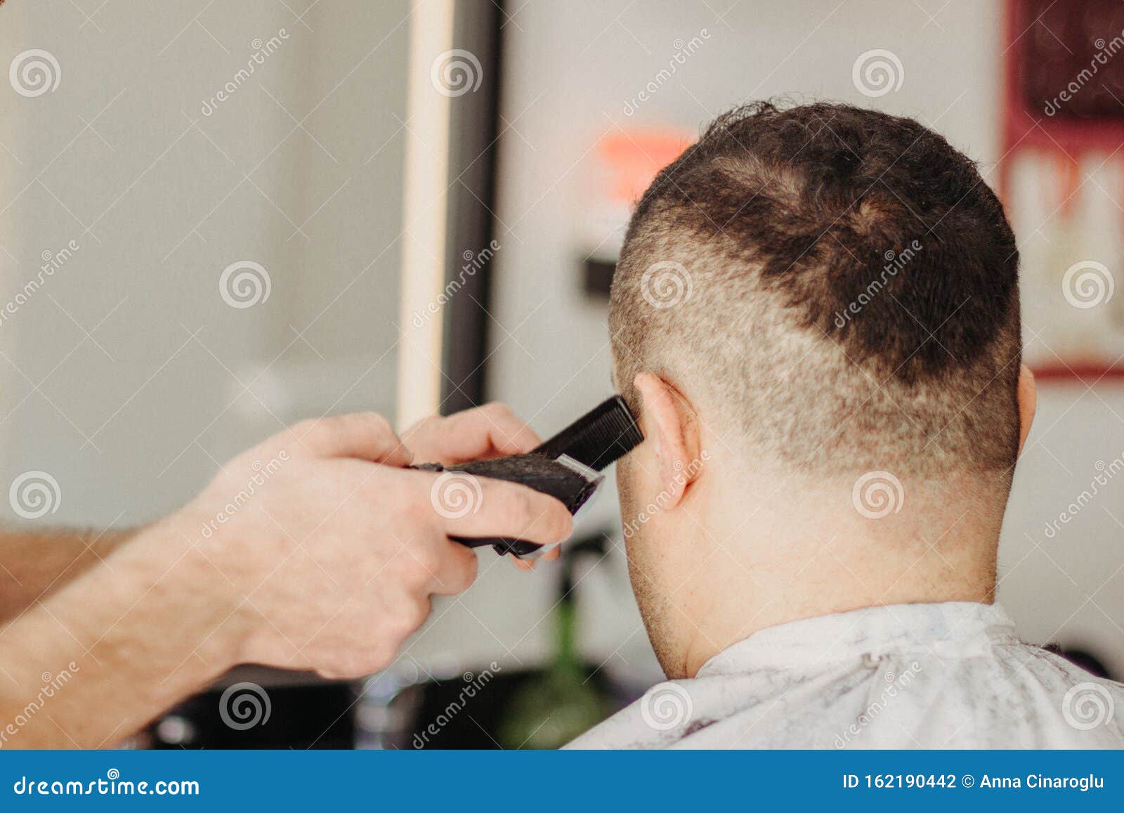 how to cut man hair with machine