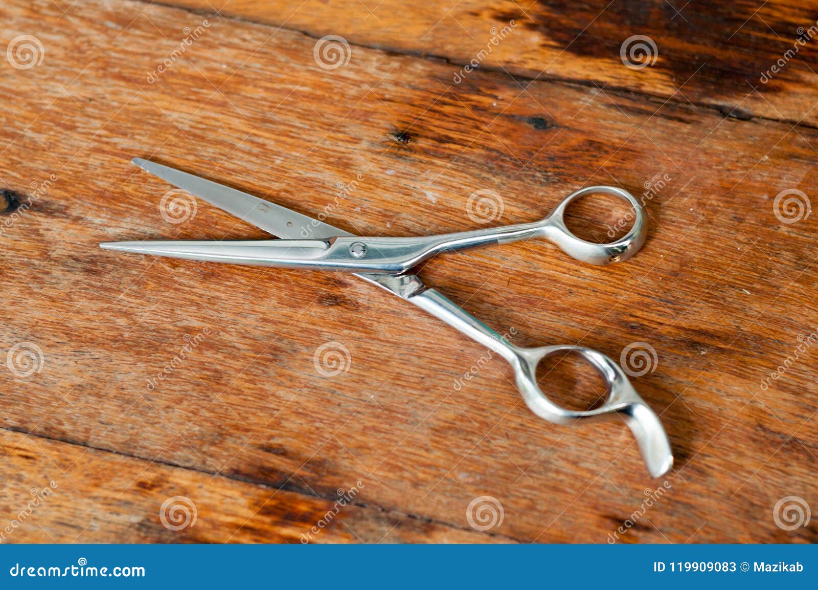 Barber scissors stock image. Image of cutting, beauty 119909083