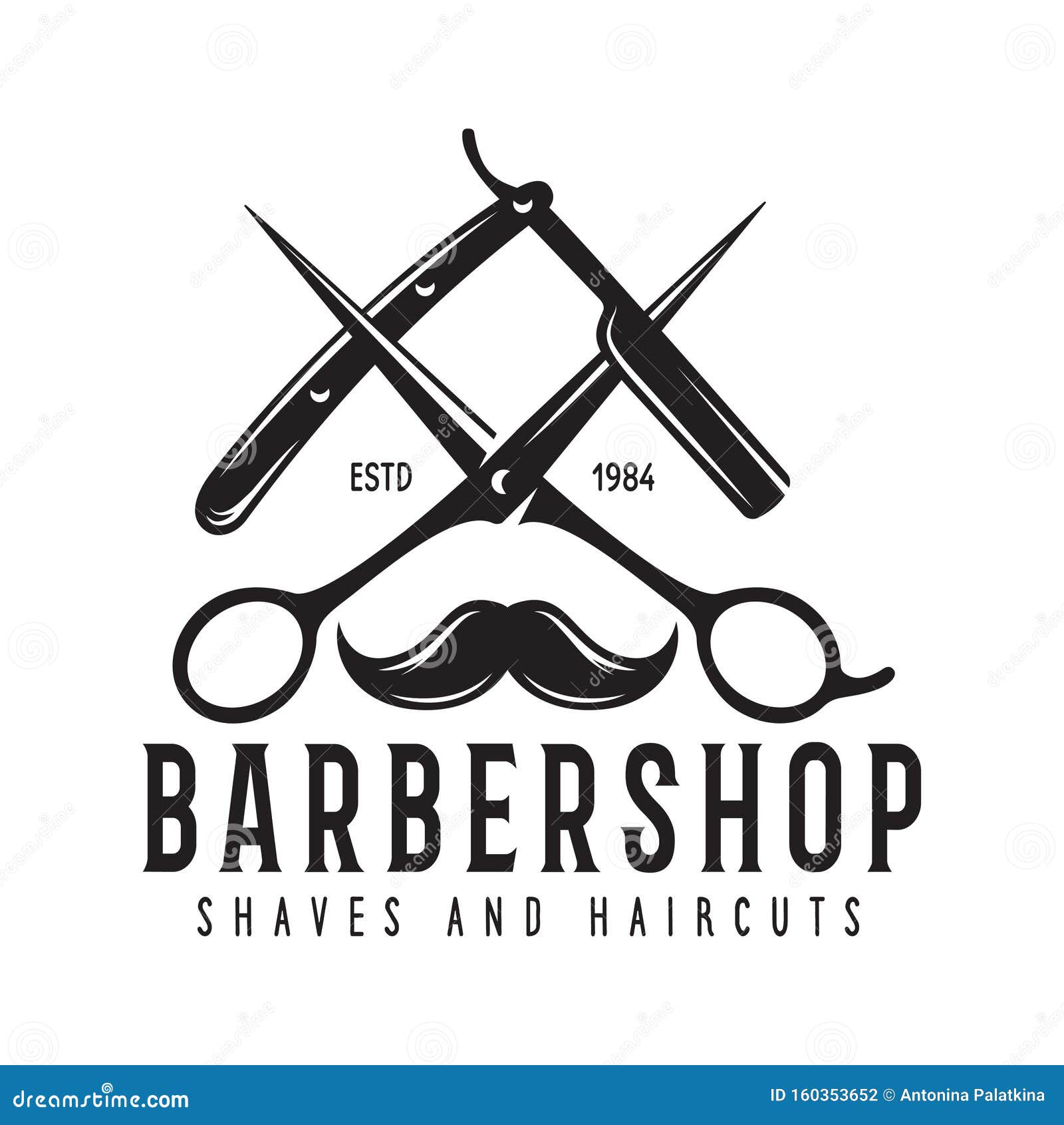 Barbers Logo Stock Illustrations – 153 Barbers Logo Stock Illustrations,  Vectors & Clipart - Dreamstime