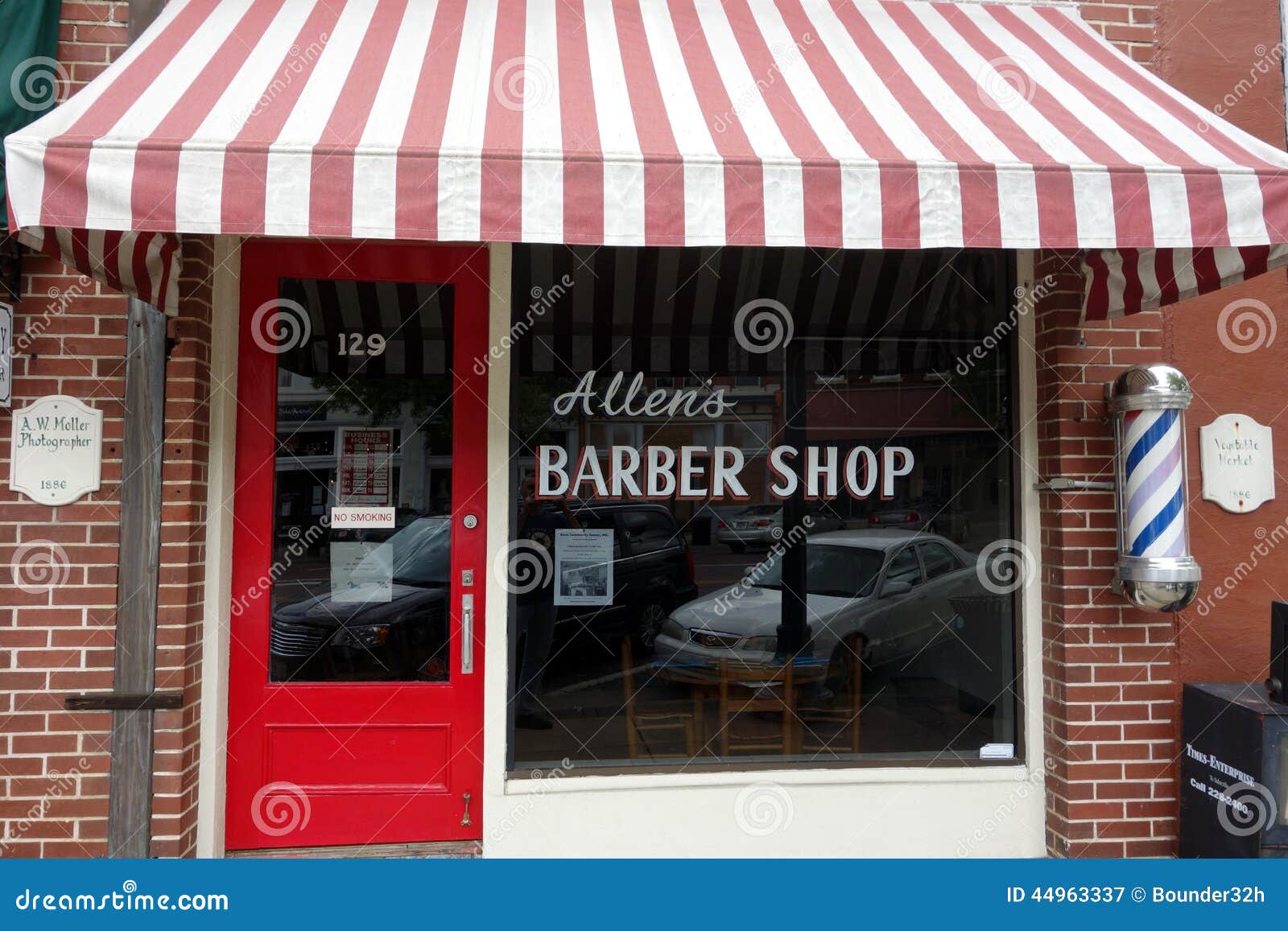 A Barber Shop At Thomasville Editorial Photography - Image: 44963337