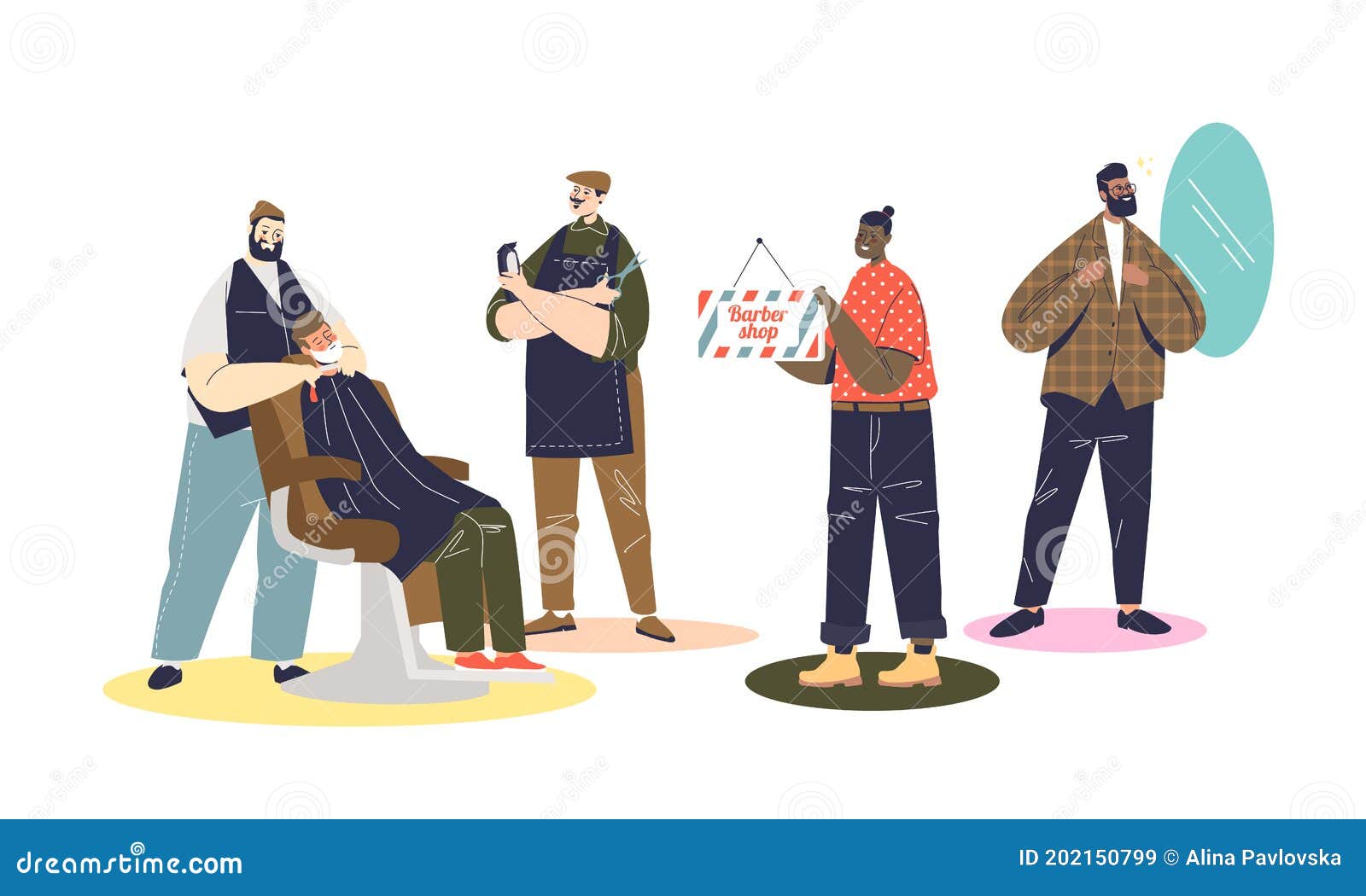 Barbershop Trabajadores Peluqueros De Dibujos Animados Trabajando Con Clientes Y Sosteniendo Herramientas Profesionales Ilustración del Vector - Ilustración de servicio, plano: 202150799 Barbershop Trabajadores Peluqueros De Dibujos Animados Trabajando Con Clientes Y Sosteniendo Herramientas Profesionales Ilustración del Vector - Ilustración de servicio, plano: 202150799