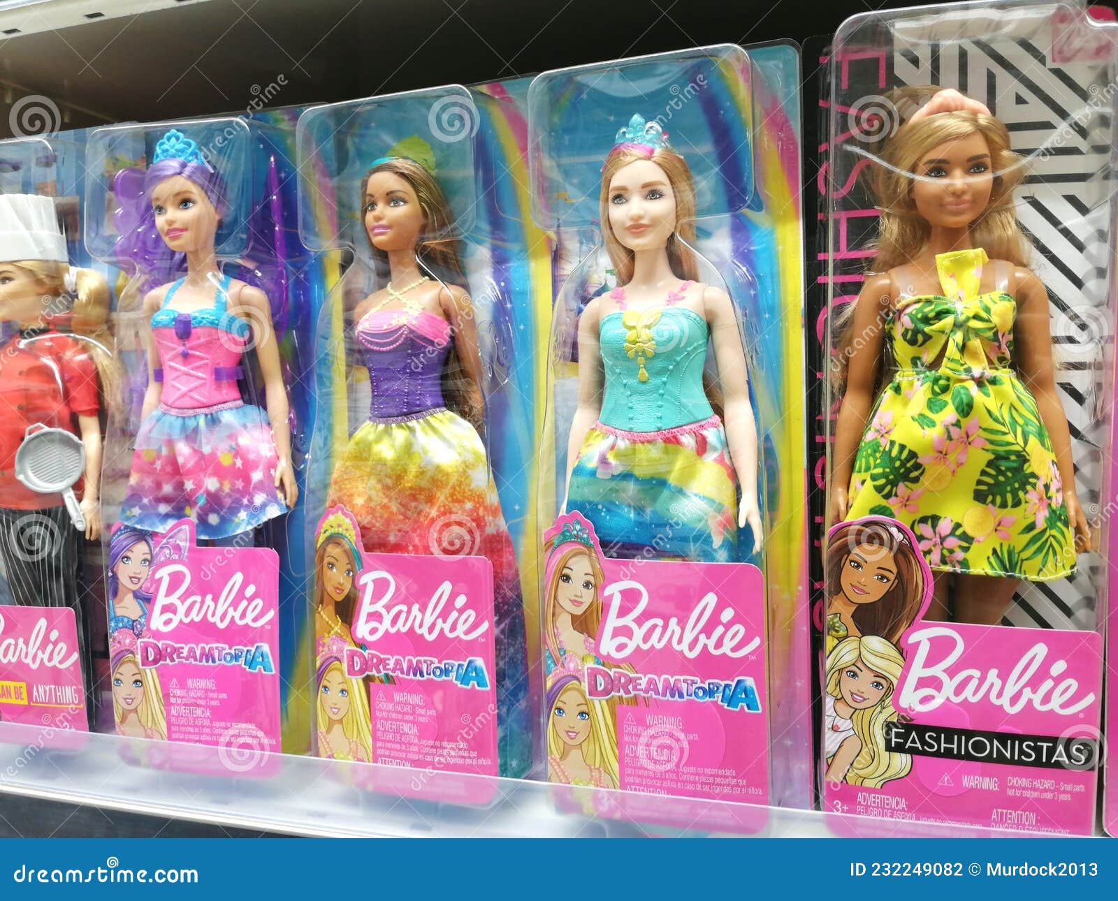 Barbie Dolls for sale editorial photography. Image of girls