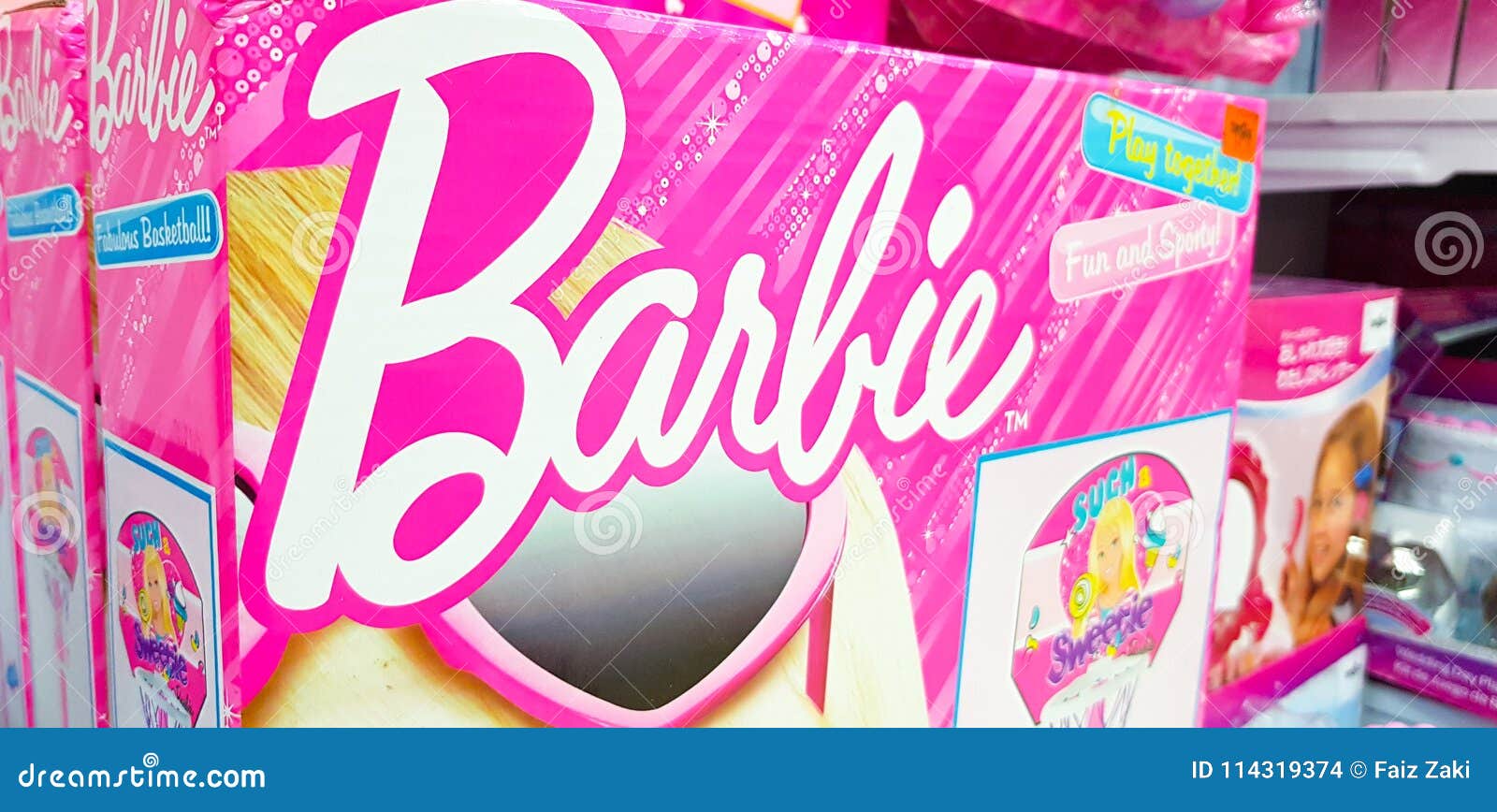 Barbie juega el logotipo imagen de archivo editorial. Imagen de dulce -  114319374