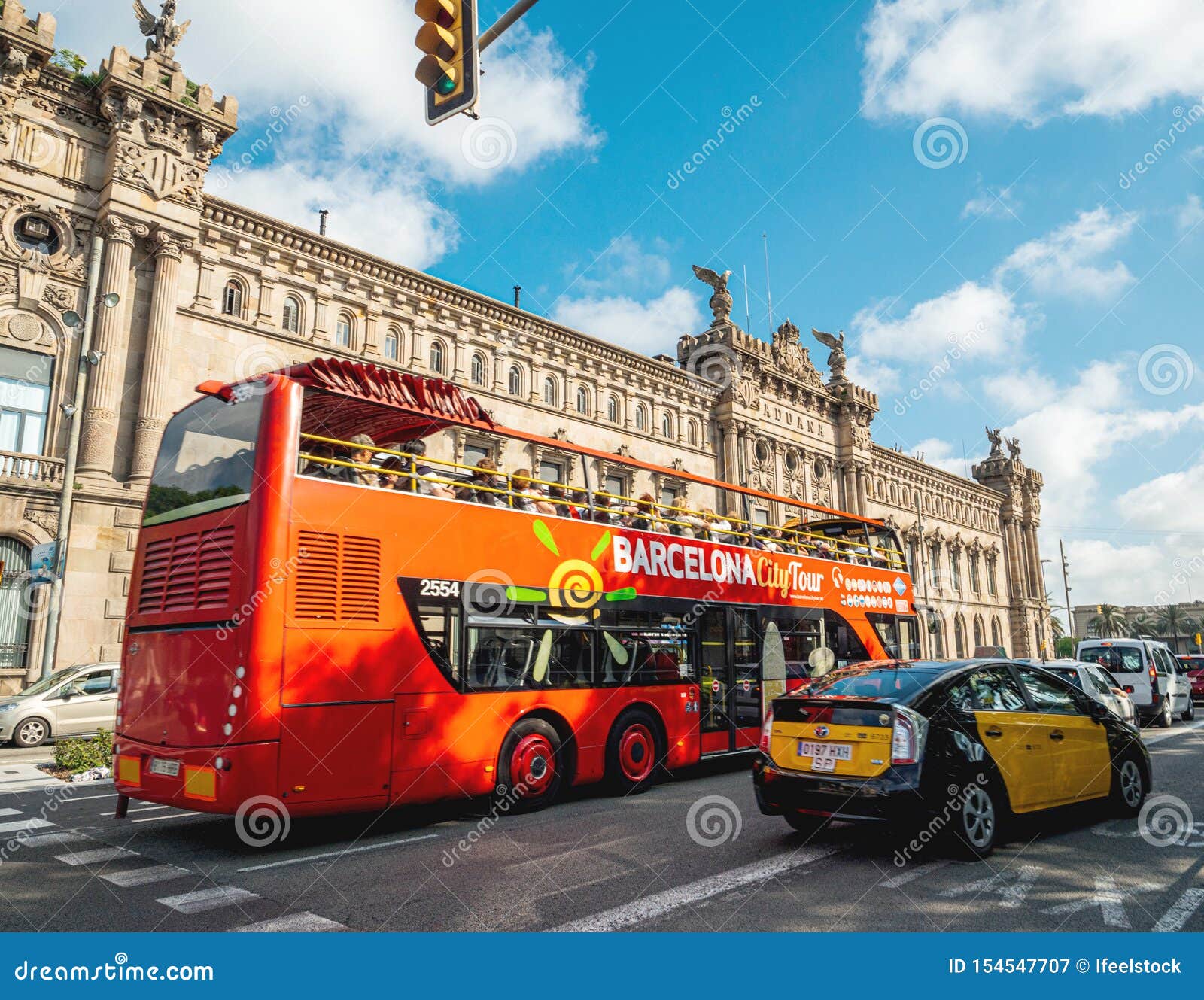 double decker bus tour barcelona