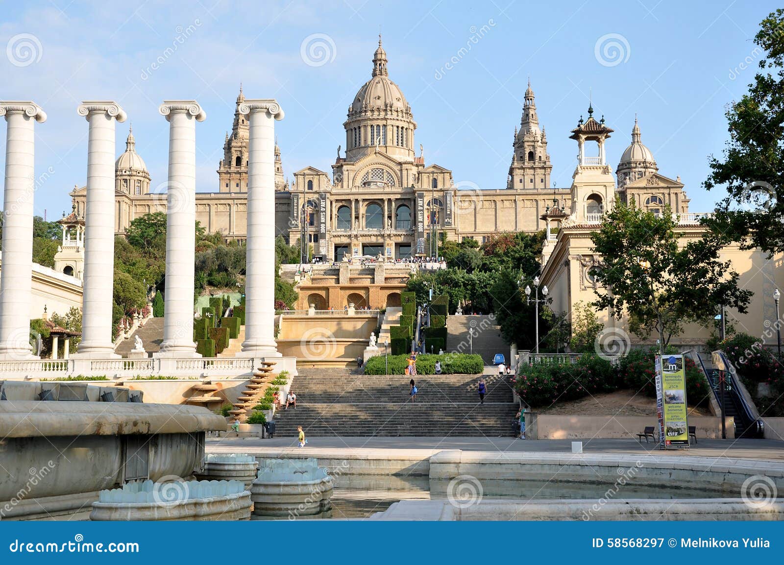 Barcelona gallery editorial photography. Image of galleries 58568297