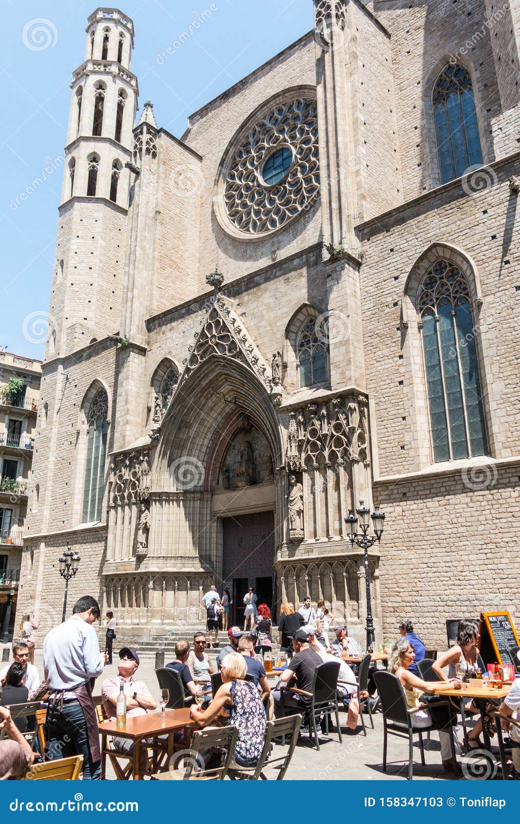 Basilica Di Santa Maria Del Mar and the Tourists. Some Tourists Wander Around Basilica Di Santa Maria Del Mar Editorial Stock Photo - Image of european, historic: 158347103 Basilica Di Santa Maria Del Mar and the Tourists. Some Tourists Wander Around Basilica Di Santa Maria Del Mar Editorial Stock Photo - Image of european, historic: 158347103
