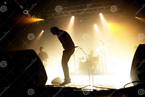 Future Islands Synthpop Electronic Dance Band Perform In Concert At Future Islands Synthpop Electronic Dance Band Perform In Concert At