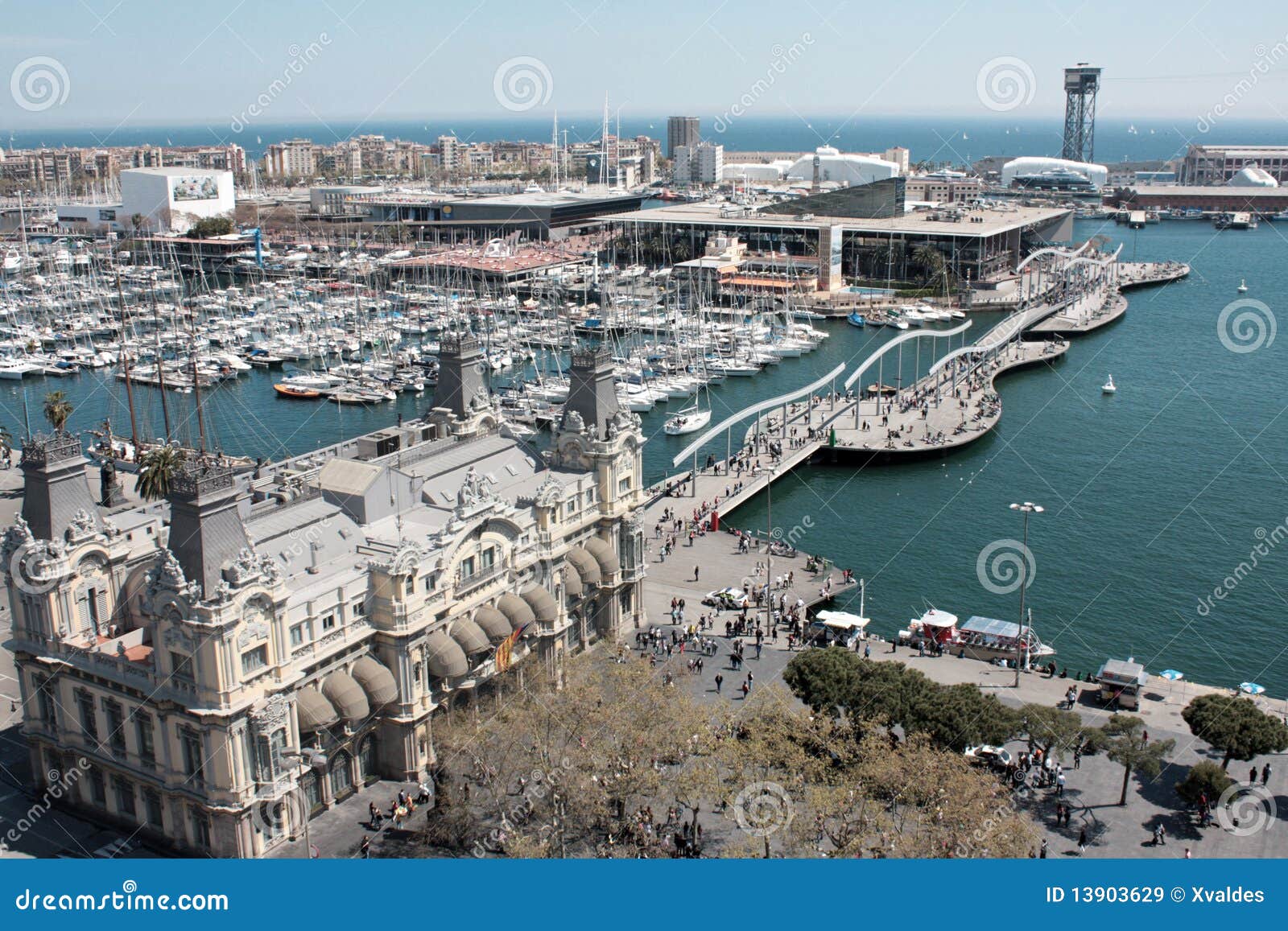 Barcelona Port stock image. Image of catalonia, boat - 13903629