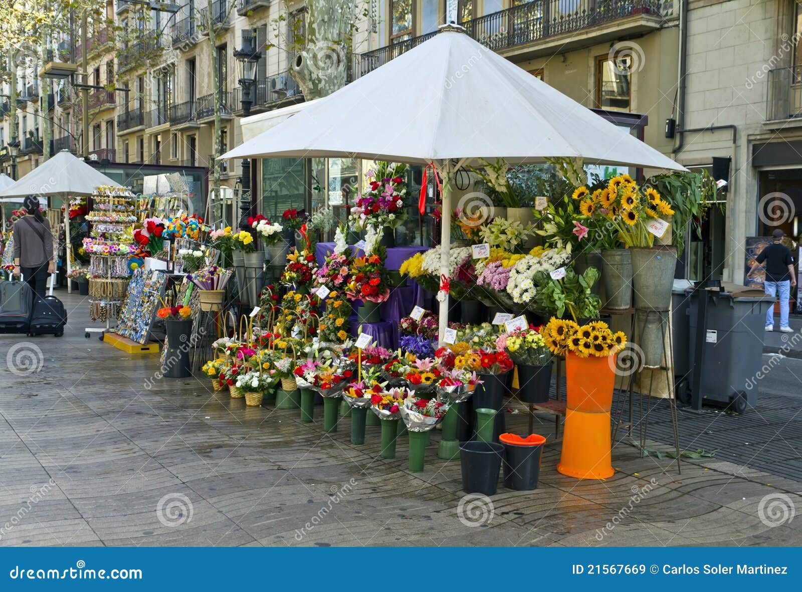 Barcelona Rambla of Flowers Editorial Stock Image - Image of picturesque, tourist: 21567669 Barcelona Rambla of Flowers Editorial Stock Image - Image of picturesque, tourist: 21567669
