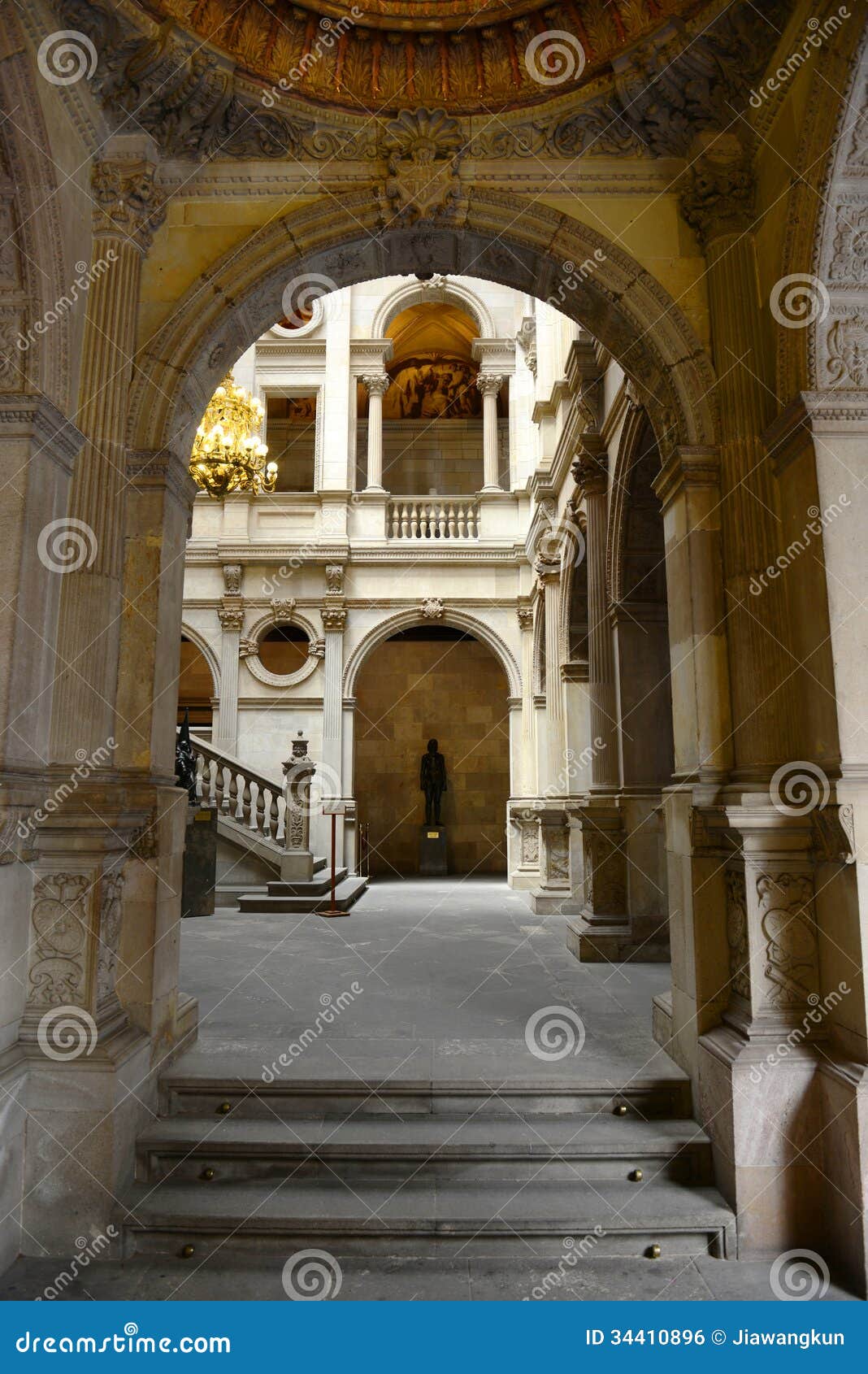 barcelona's town hall, barcelona, spain