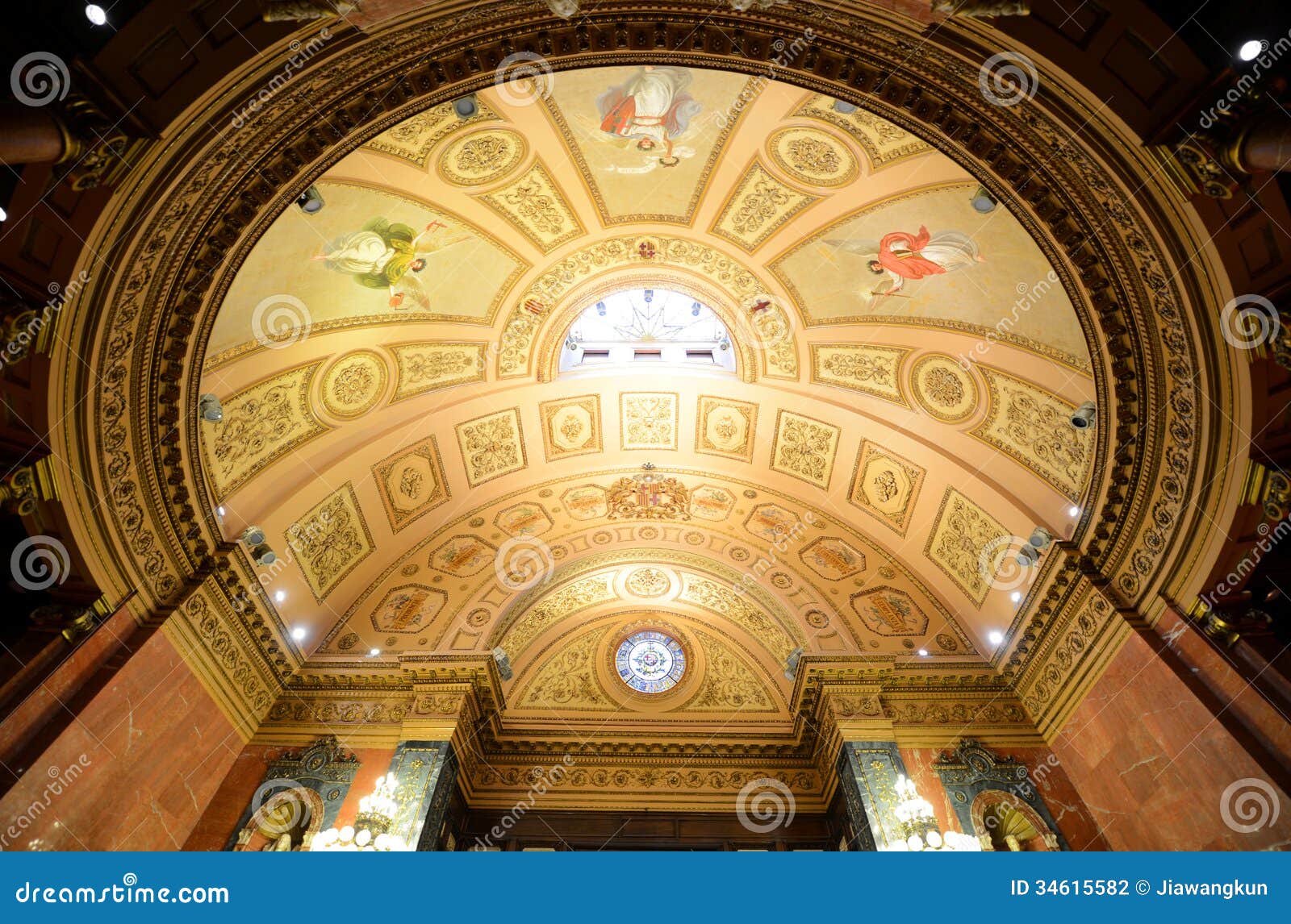 barcelona's town hall, barcelona, spain