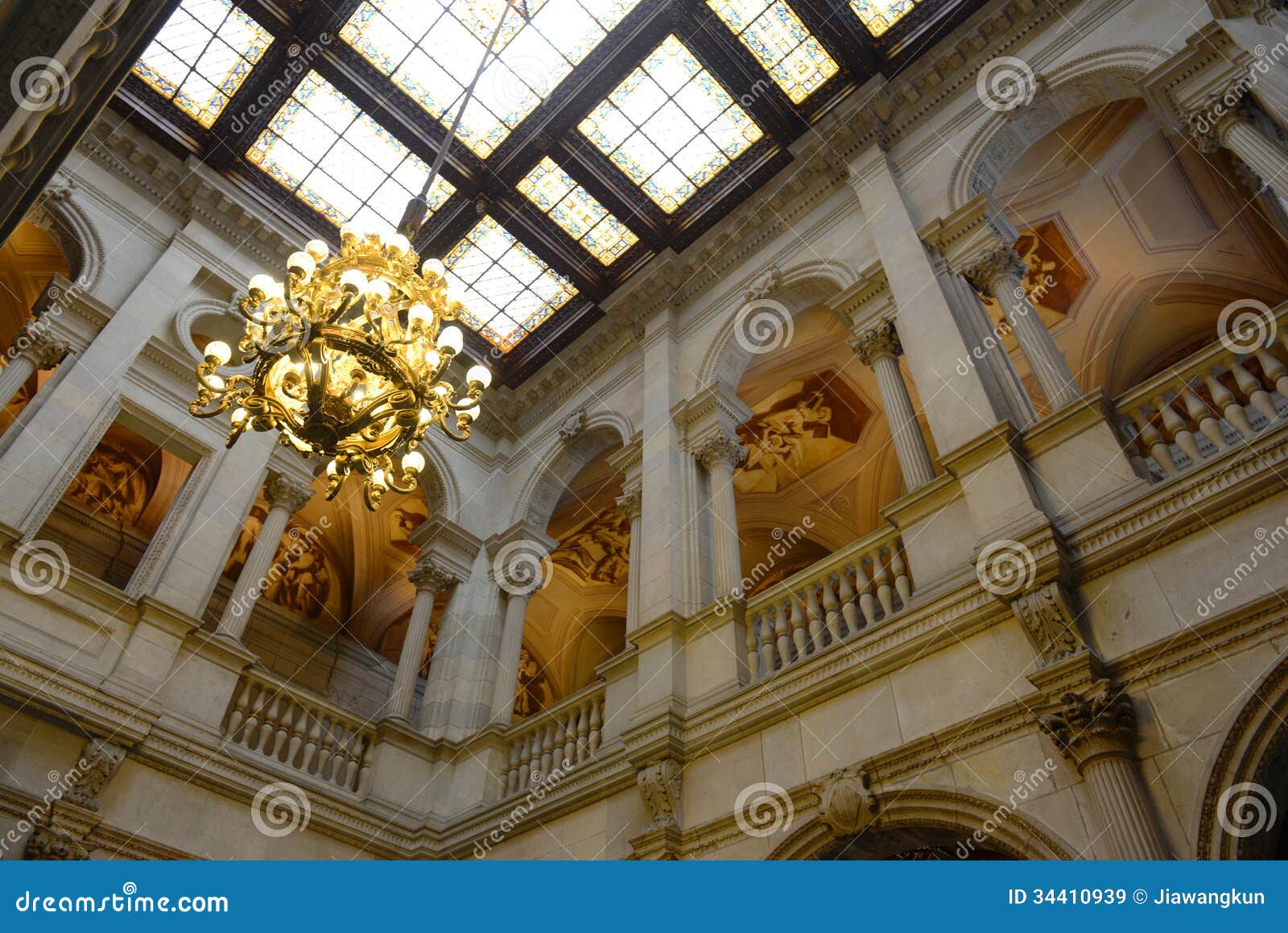 barcelona's town hall, barcelona, spain