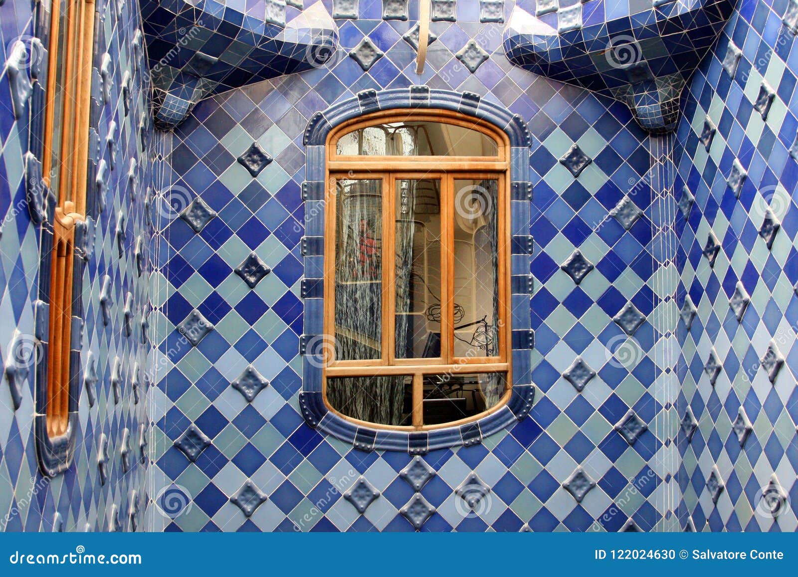 Barcelona Catalunya Interior Of The Casa Batllo Architect By