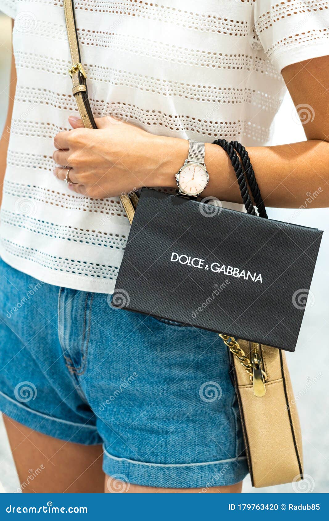 Woman Buying Dolce & Gabbana Clothes and Accessories in Luxury Shopping  Mall Editorial Image - Image of accessories, italian: 179763420