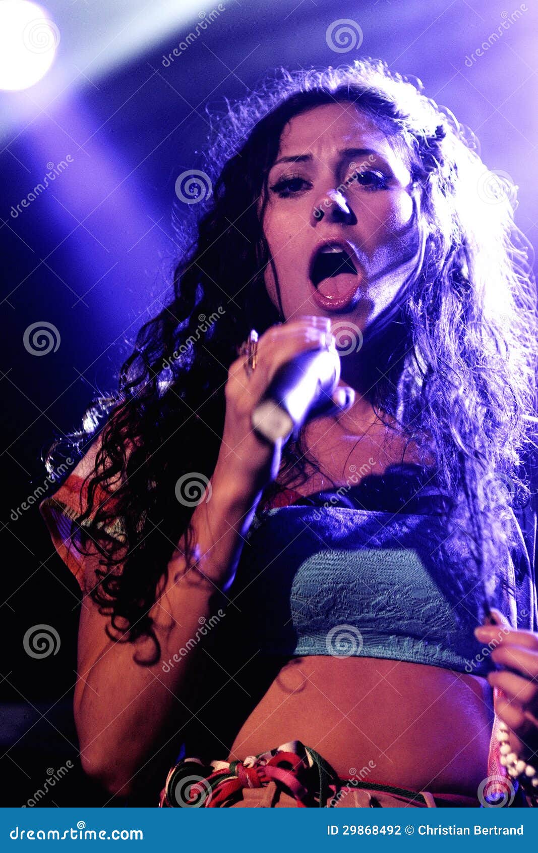 Eliza Doolittle Band Performs at Barcelona Editorial Photography ...