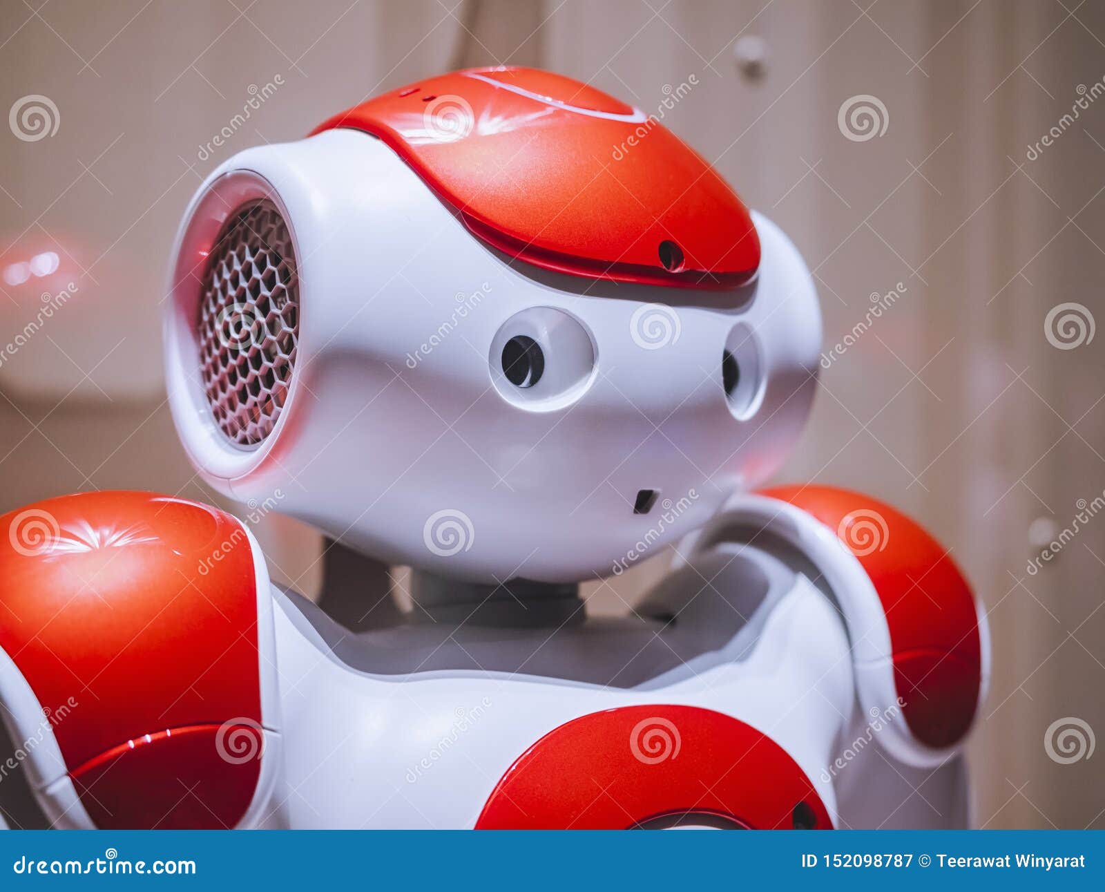 Banyan Ansigt opad Landbrugs BARCELONA, SPAIN - OCT 23, 2018 : Nao Robot Humanoid Robot Developed by Aldebaran  Robotics and Rebranded As SoftBank Robotics Editorial Photography - Image  of robotic, modern: 152098787