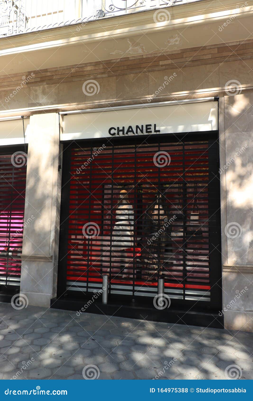 Barcelona, Spain - September 29th, 2019: Chanel Store Editorial Stock Photo  - Image of exterior, ornaments: 164975388