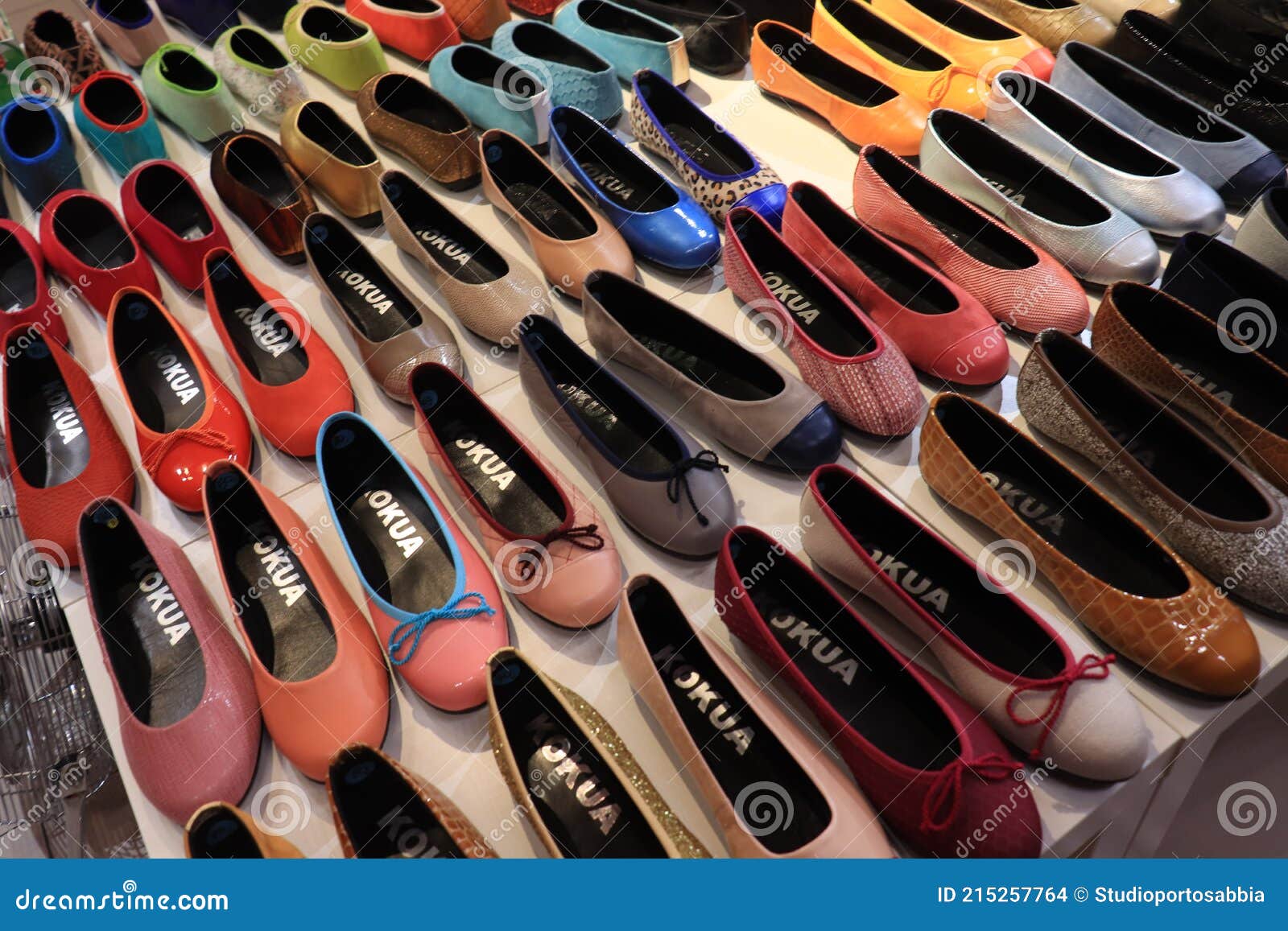 Barcelone Espagne 29 Septembre 2019 Magasin De Chaussures Kokua