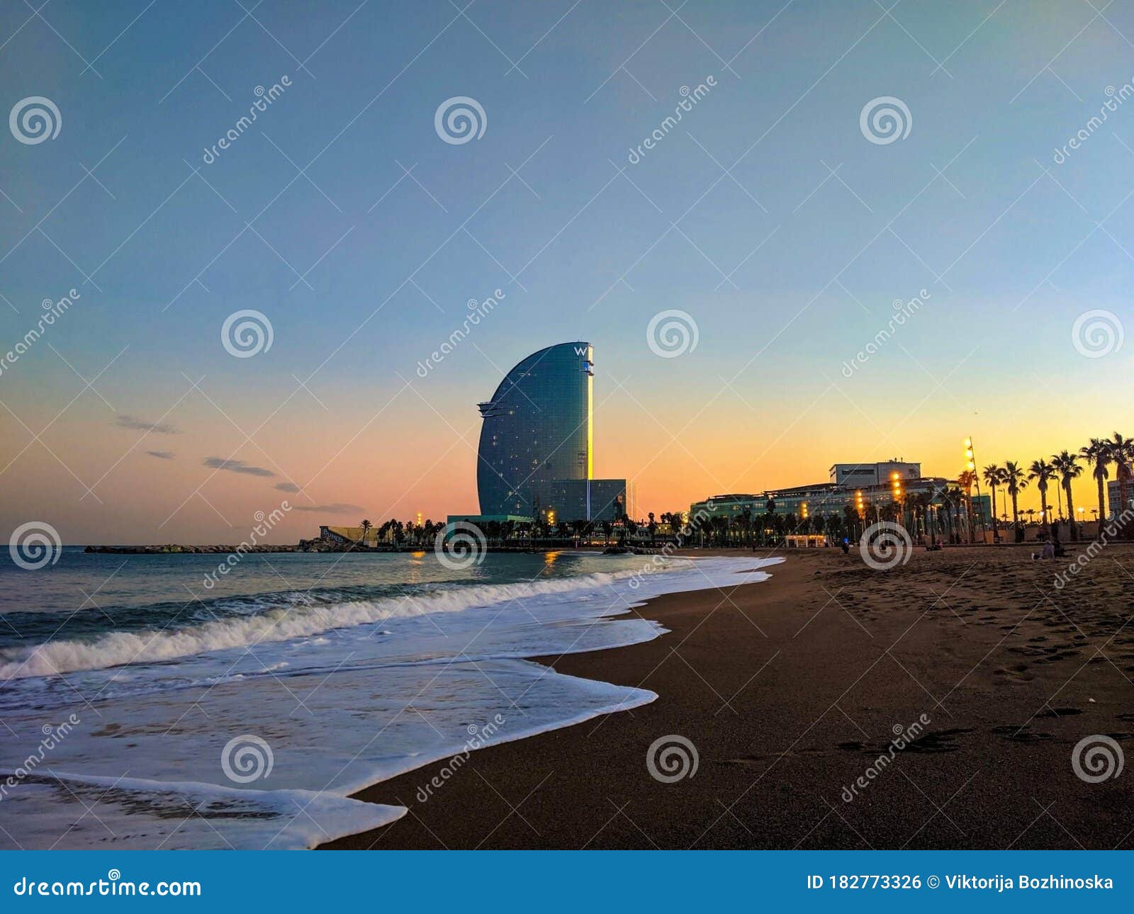 Barceloneta Beach and Luxury Boutique Hotel in Barcelona, Spain ...