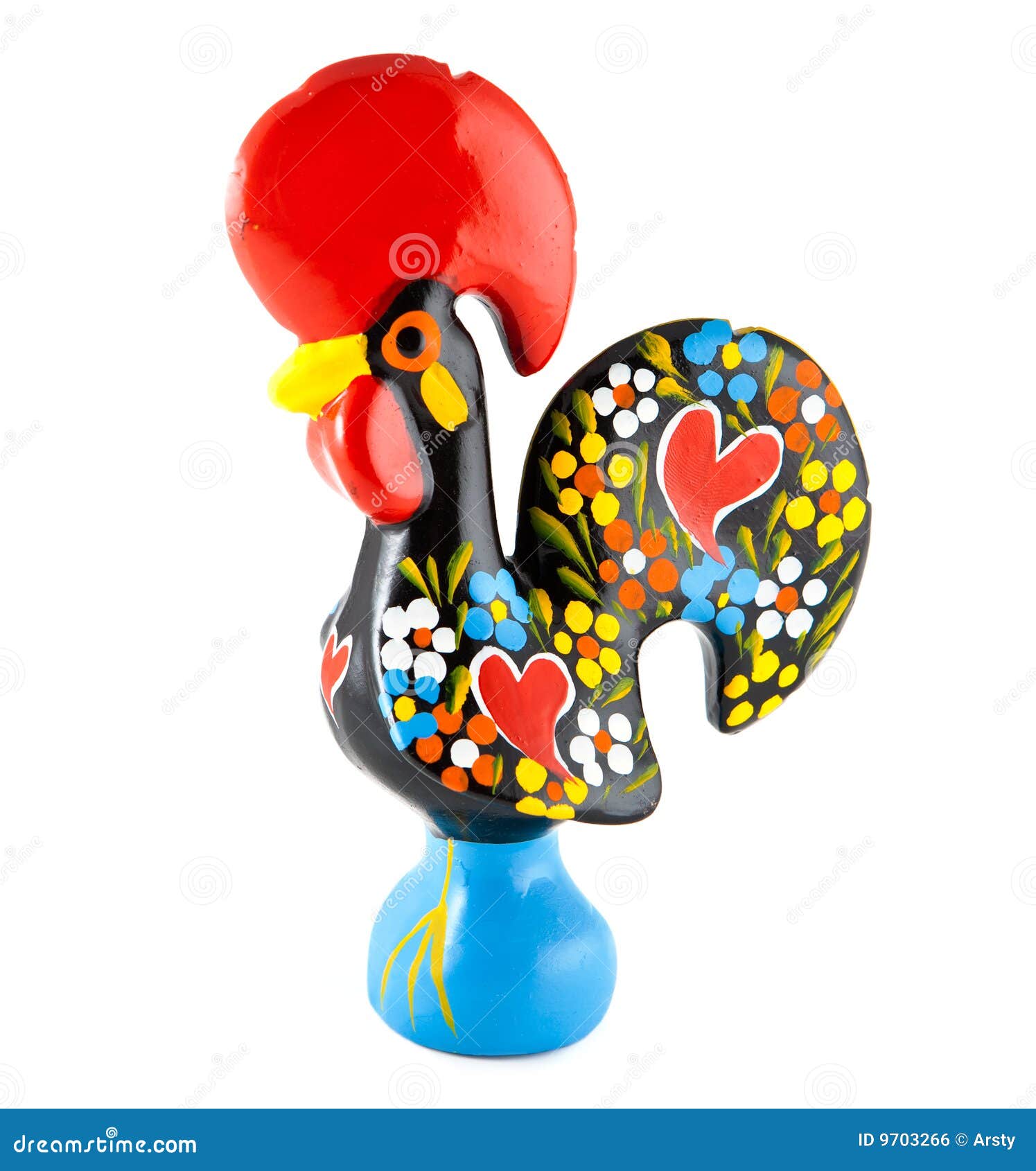 Barcelos Rooster. Portugal stock photo. Image of medieval - 9703266