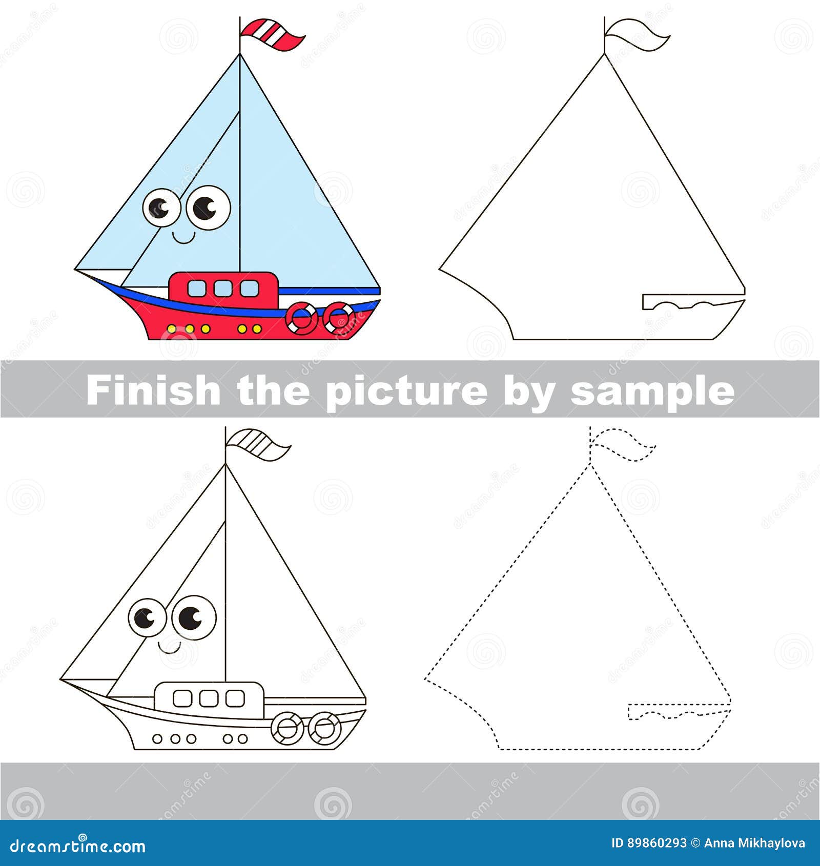 Barco Hoja De Trabajo Del Dibujo Ilustración del Vector - Ilustración de enigma, cuadro: 89860293 Barco Hoja De Trabajo Del Dibujo Ilustración del Vector - Ilustración de enigma, cuadro: 89860293