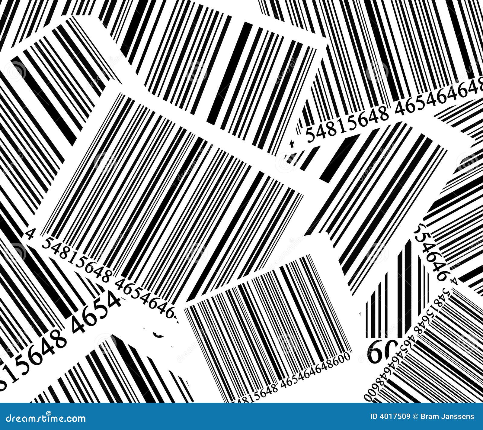 Barcode stock illustration. Illustration of merchandise 4017509