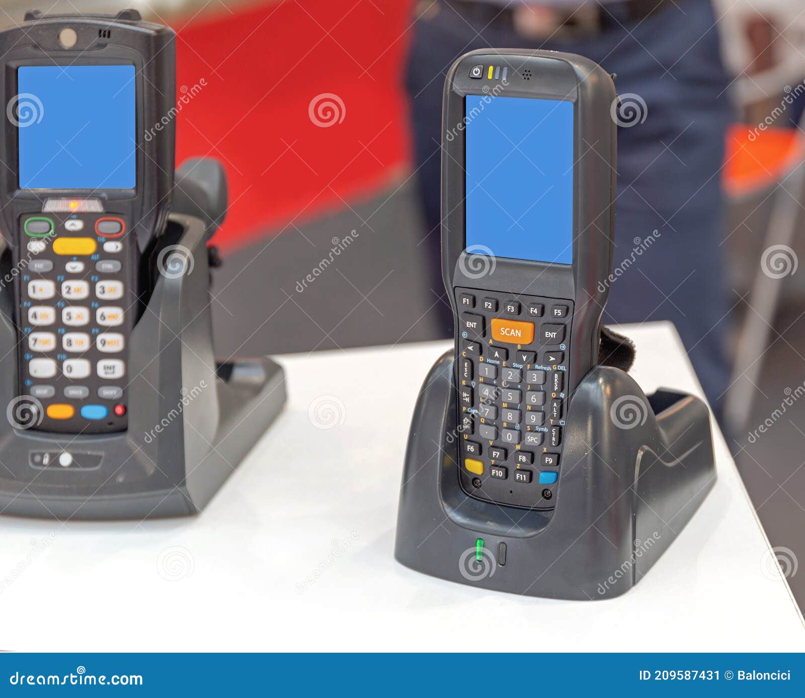 Barcode Scanner Computer Stock Image Image Of Power 209587431