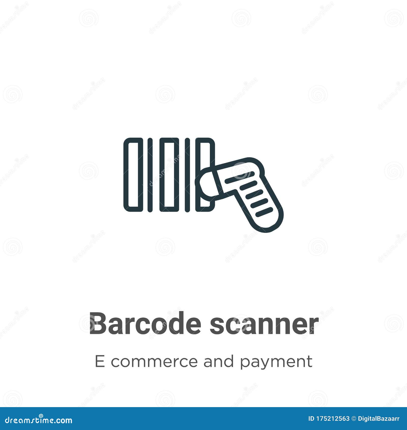 Barcode Scanner Scanning Box Label Information Data Cargo 