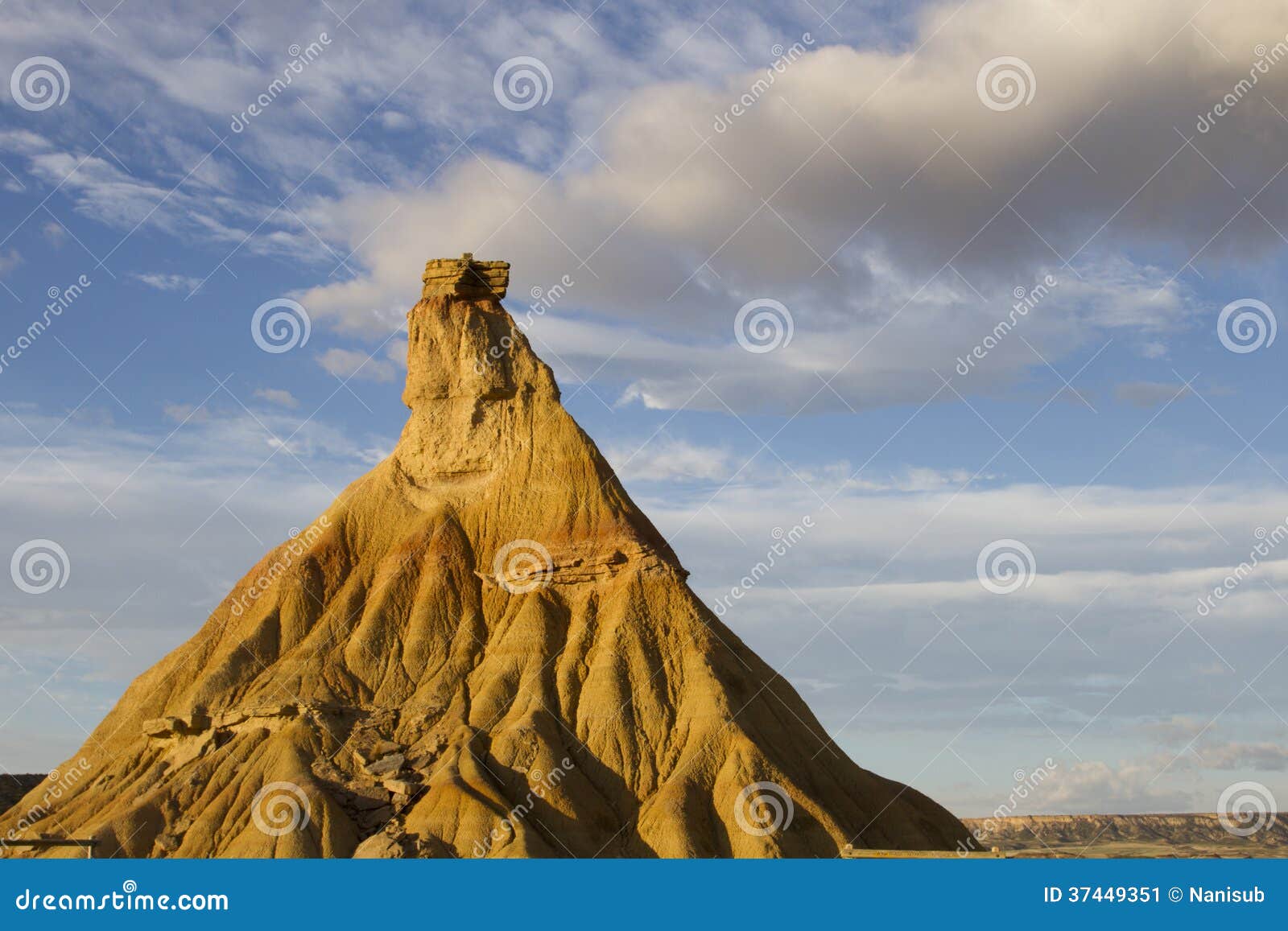 The desert of Bardenas Reales in Navarre