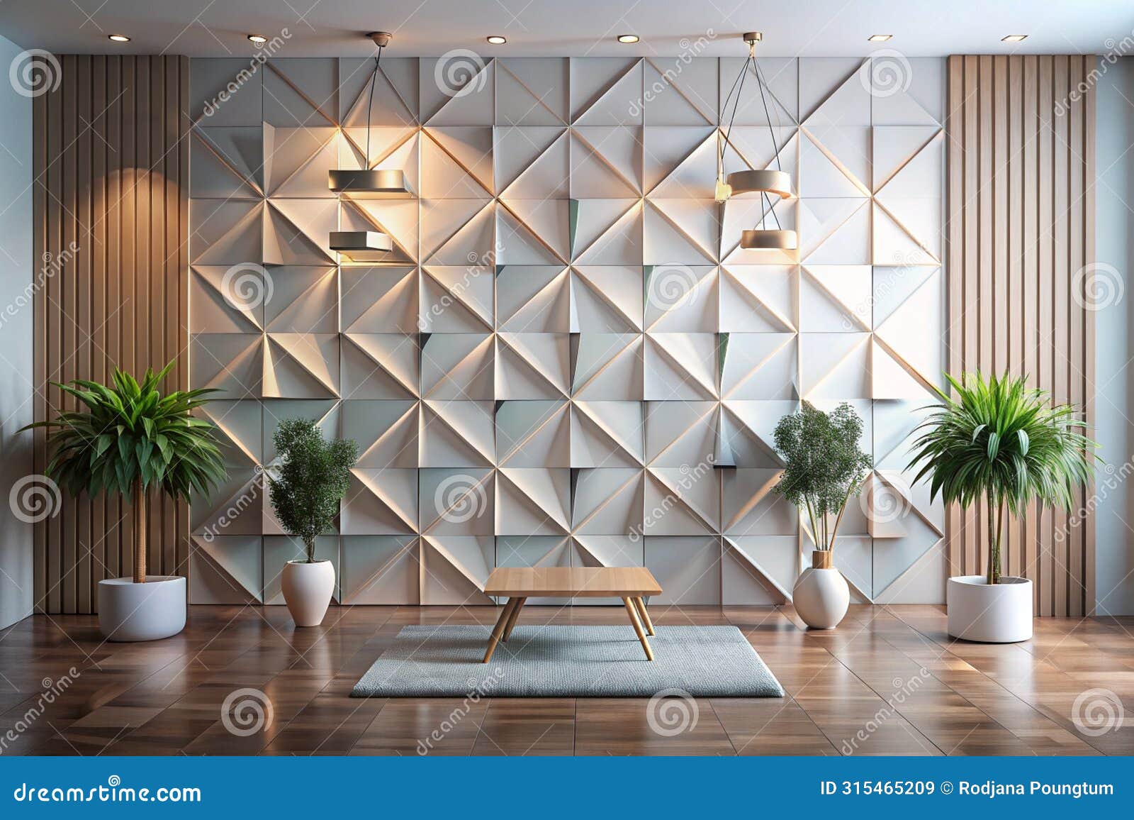 bare bones geometric backdrop ideal for highlig