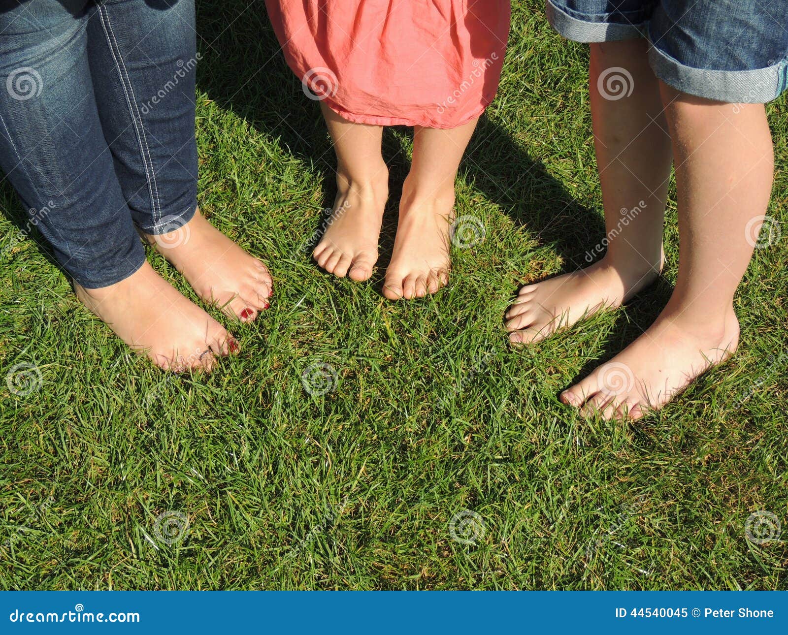 Bare Feet Ready For The Barefoot Walk Royalty Free Stock Photography bare-feet-ready-for-the-barefoot-walk-royalty-free-stock-photography