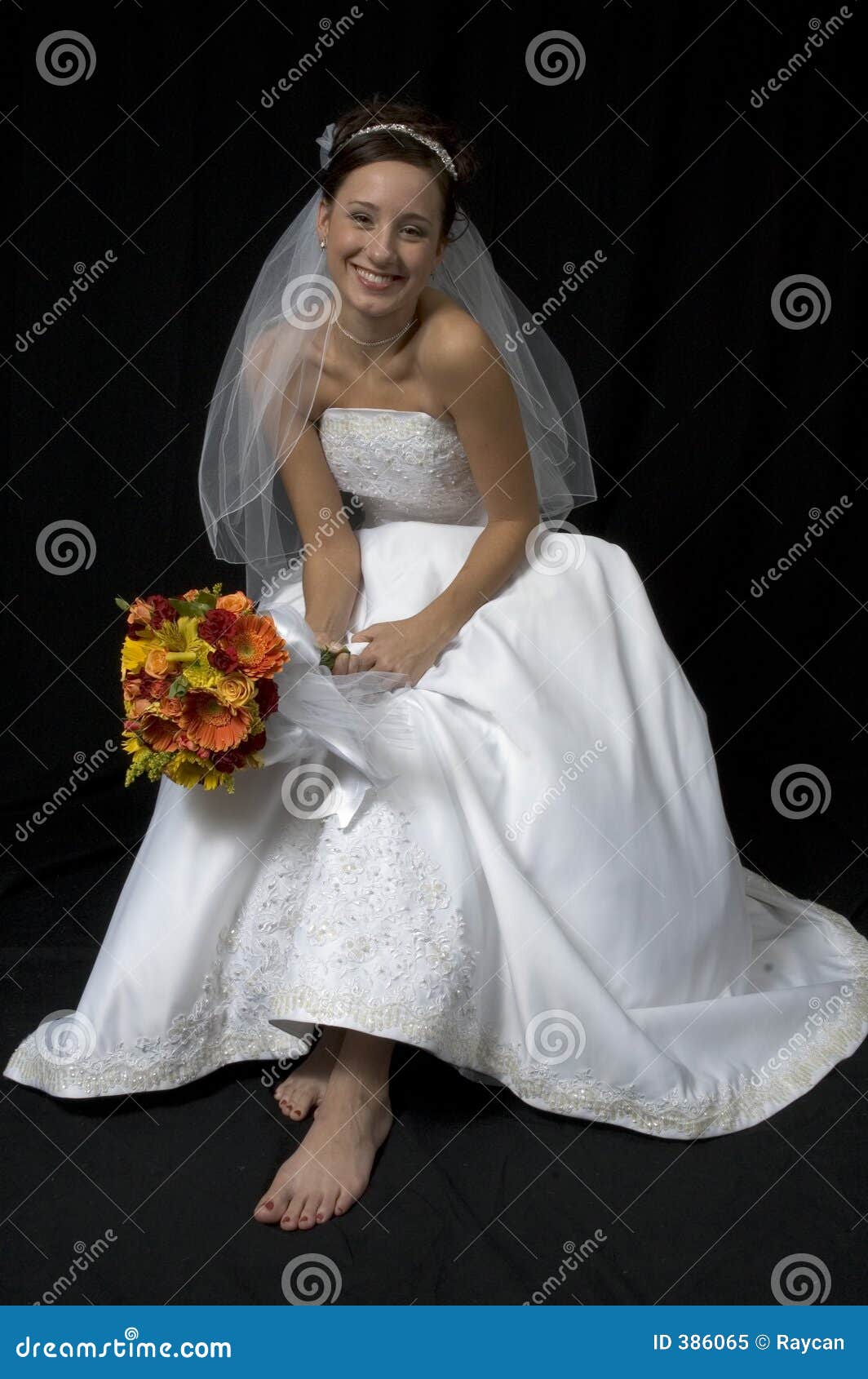 Bare foot Bride stock image. Image of confederation, beautiful 386065