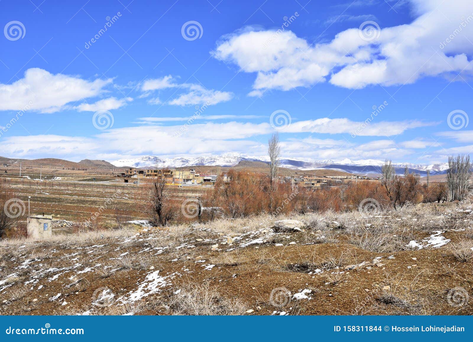 Barf Anbar, Fereydunshahr Ski Resort, Esfahan, Iran in the Spring Time