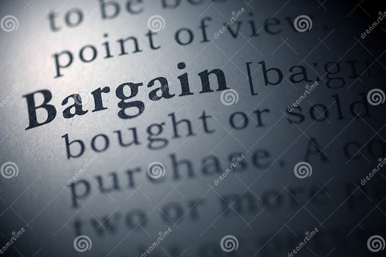 Bargain stock photo. Image of definition, bargain, printing 31592576