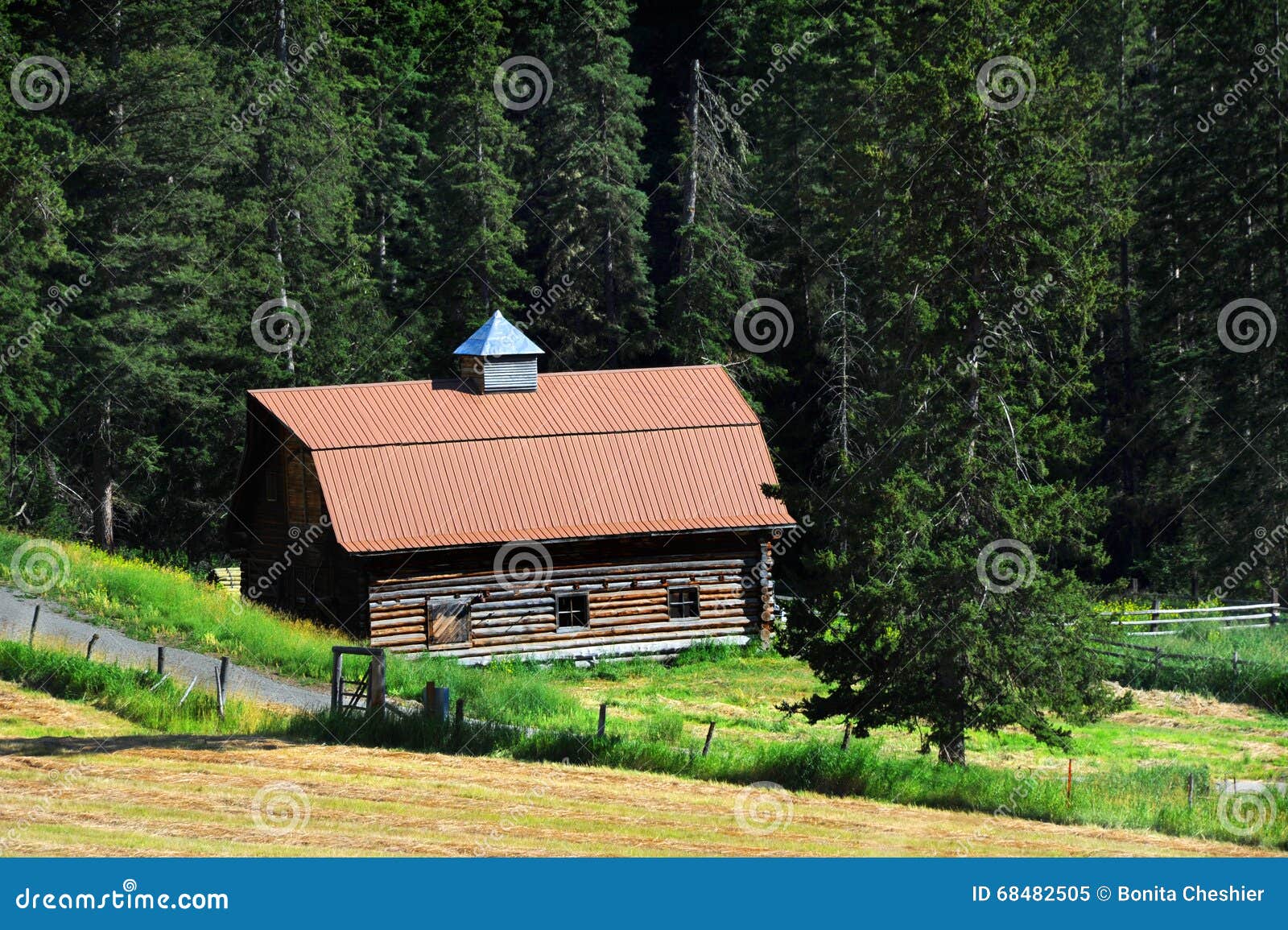barn in absaroka foothills