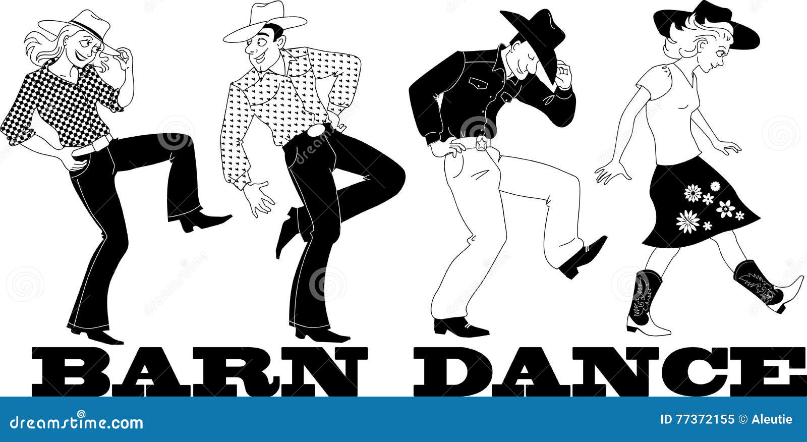 clipart barn dance - photo #8