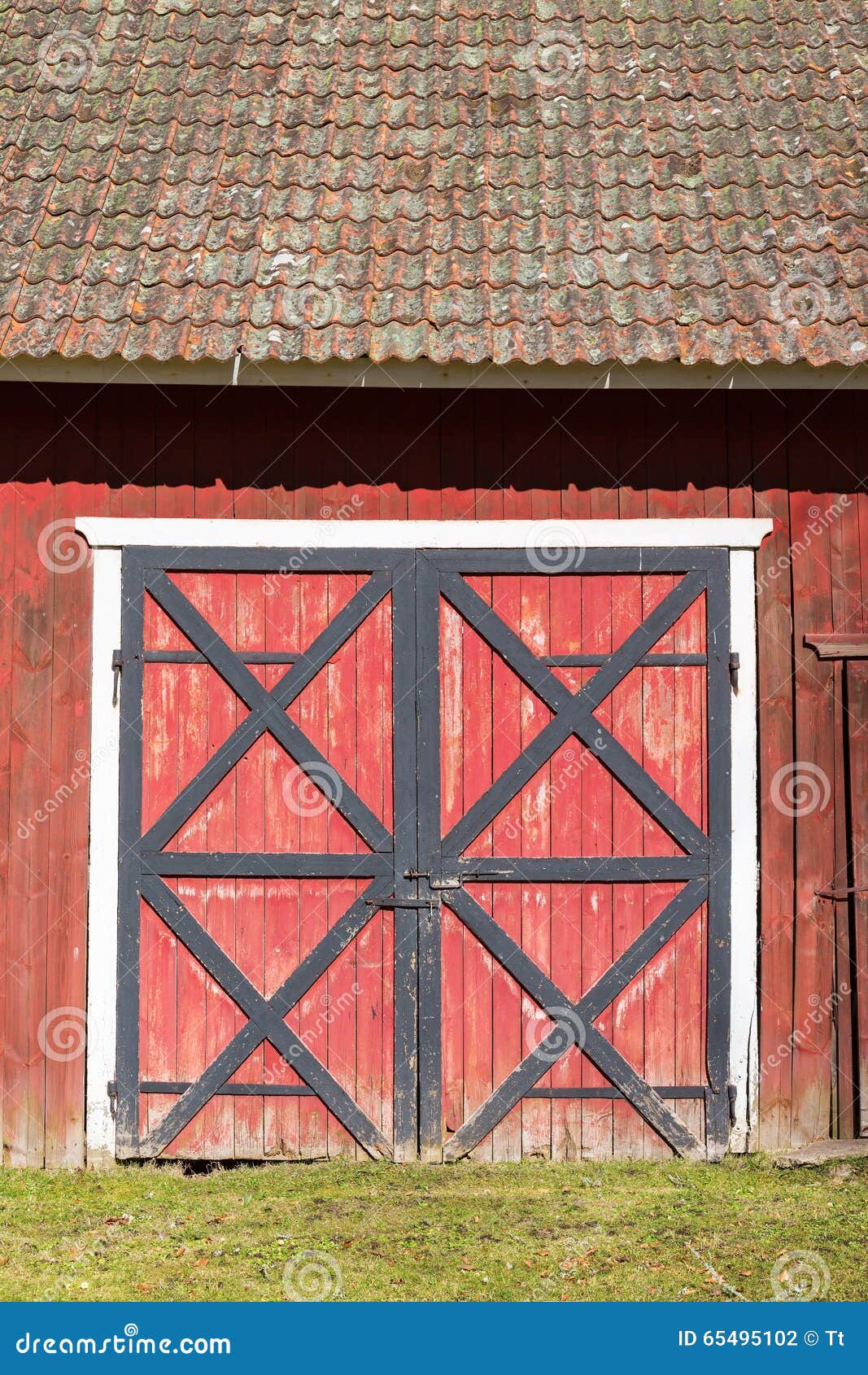 Barn doors stock photo. Image of cowshed, agriculture 65495102