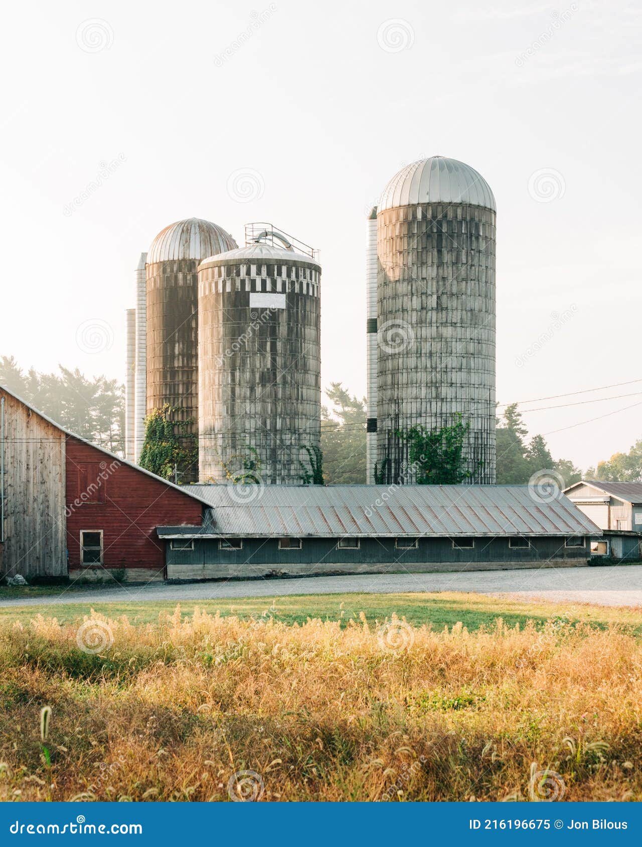 A Barn on a Farm in Kerhonkson, New York Stock Image Image of upstate