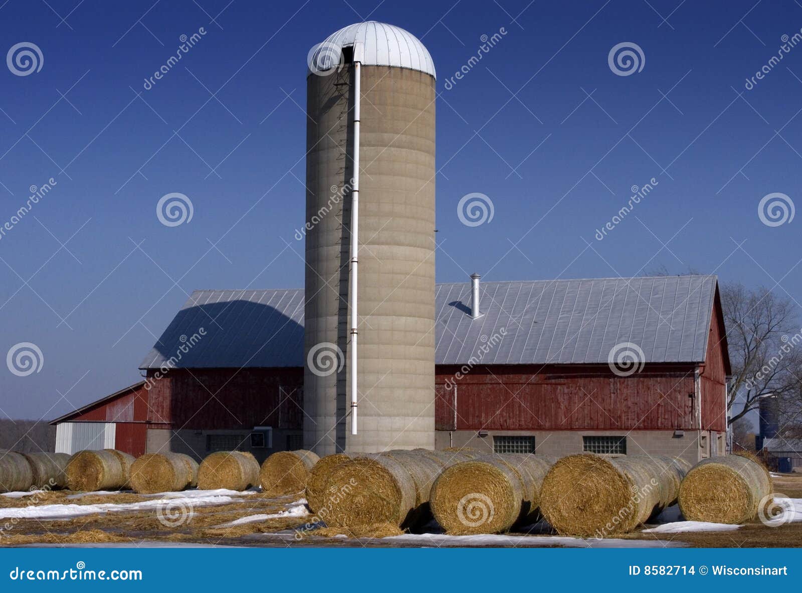 a farm silo a farm silo