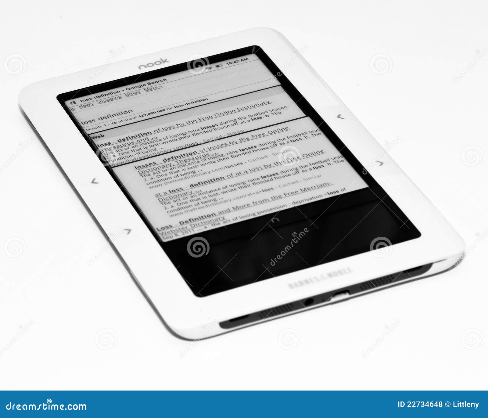 Barnes And Noble Nook Editorial Stock Photo Image Of Definition