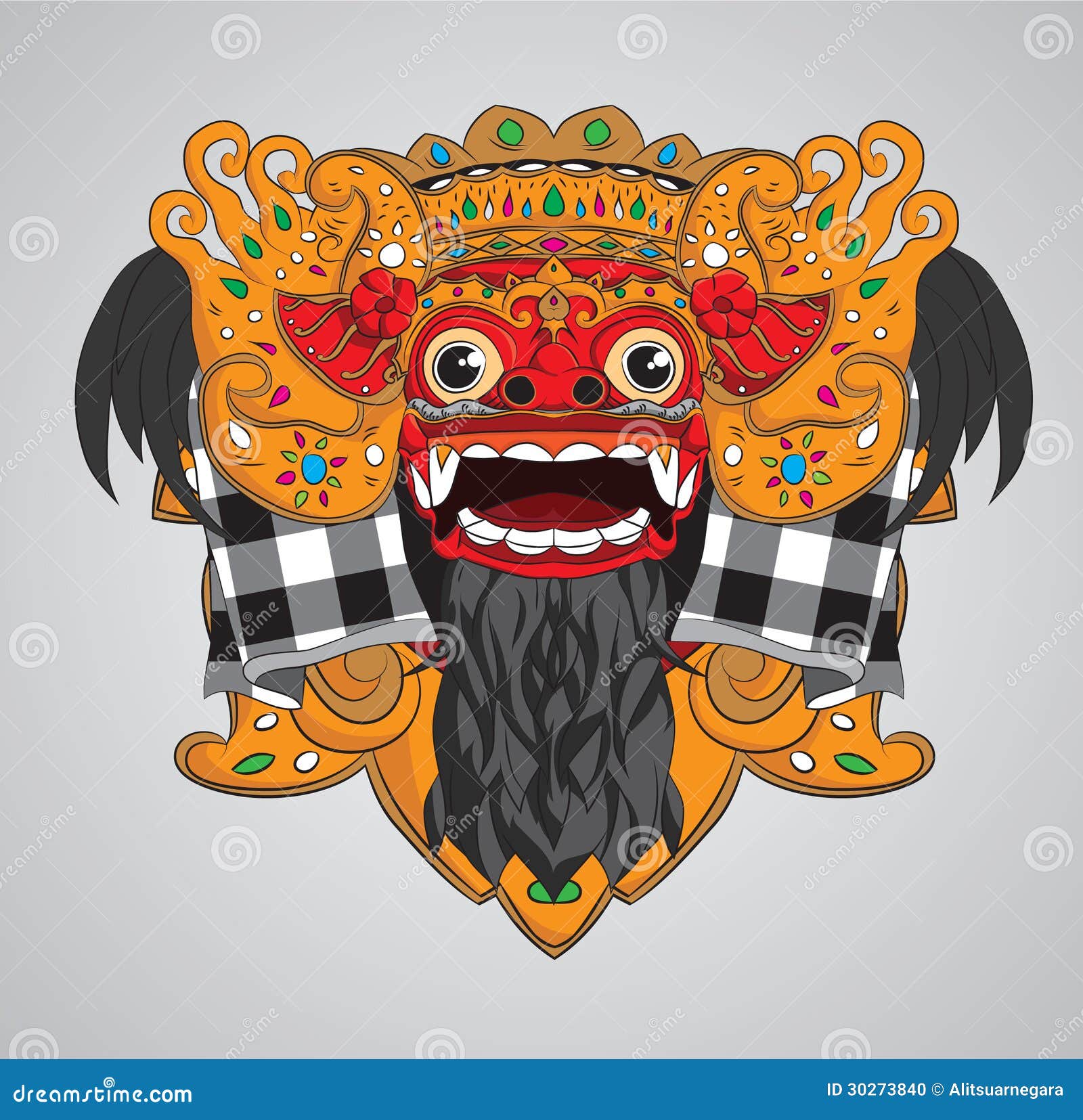  Barong  Mask Stock Photo Image 30273840