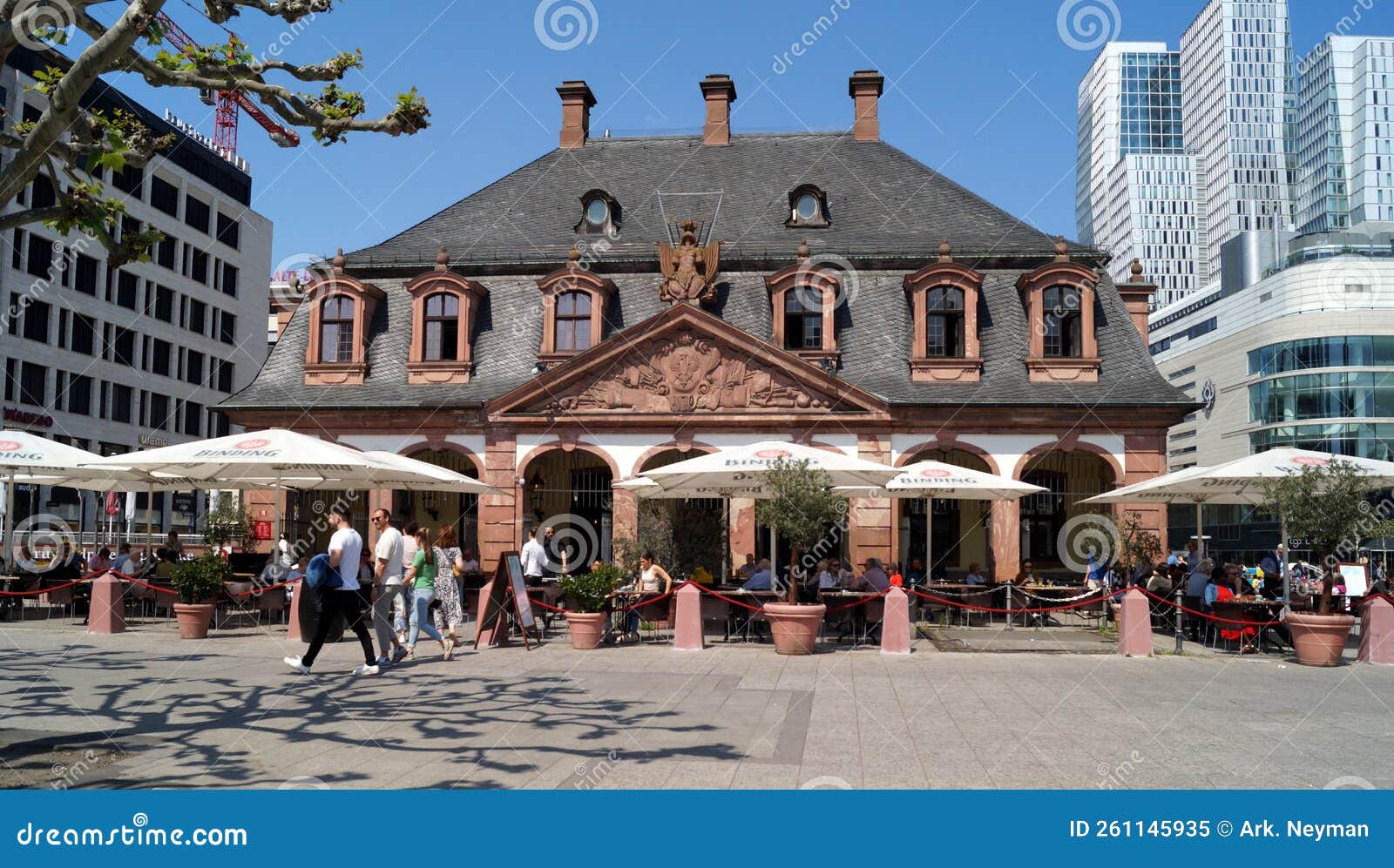 Baroque Building Of Hauptwache Built In 1730 Former Guard house baroque-building-of-hauptwache-built-in-1730-former-guard-house