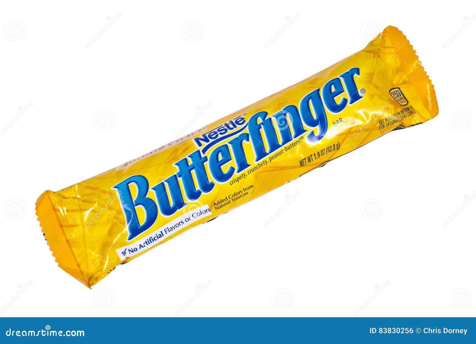 Barra De Chocolate De Nestle Butterfinger Foto Editorial Imagem de