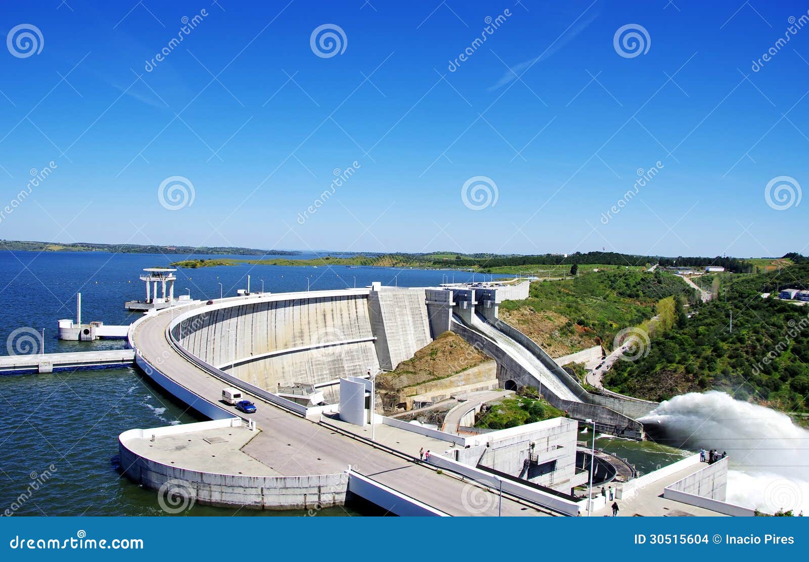 barrage of alqueva, portugal